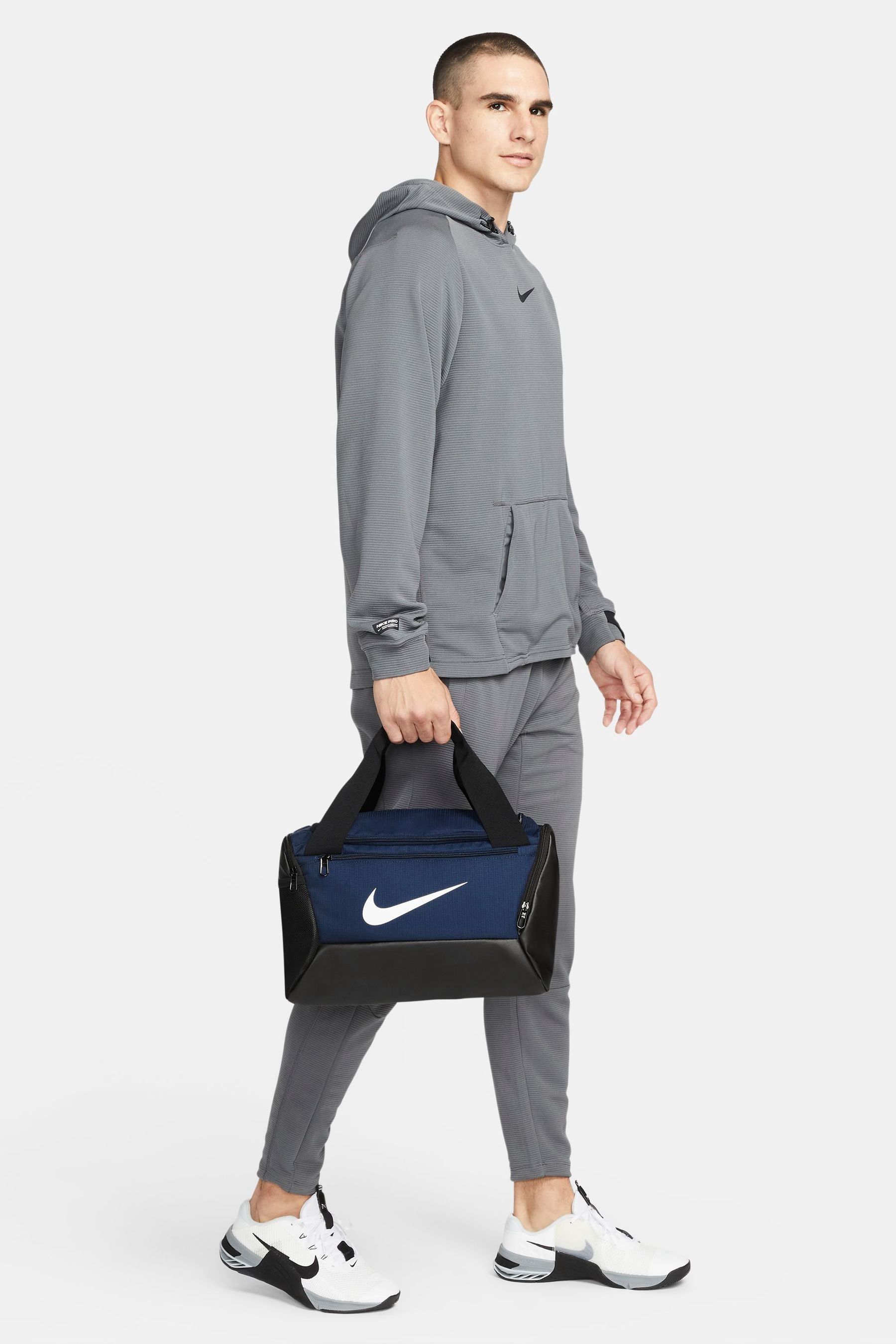 Buy Nike Navy Brasilia 9.5 Training Duffel Bag Extra Small 25L from Next Luxembourg