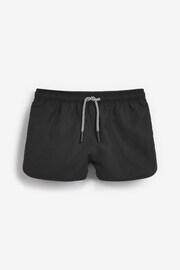 Black Quick Dry Beach Shorts - Image 3 of 5