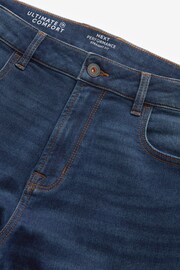 Blue Straight Fit Comfort Stretch Jeans - Image 10 of 11