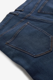 Blue Straight Fit Comfort Stretch Jeans - Image 8 of 11