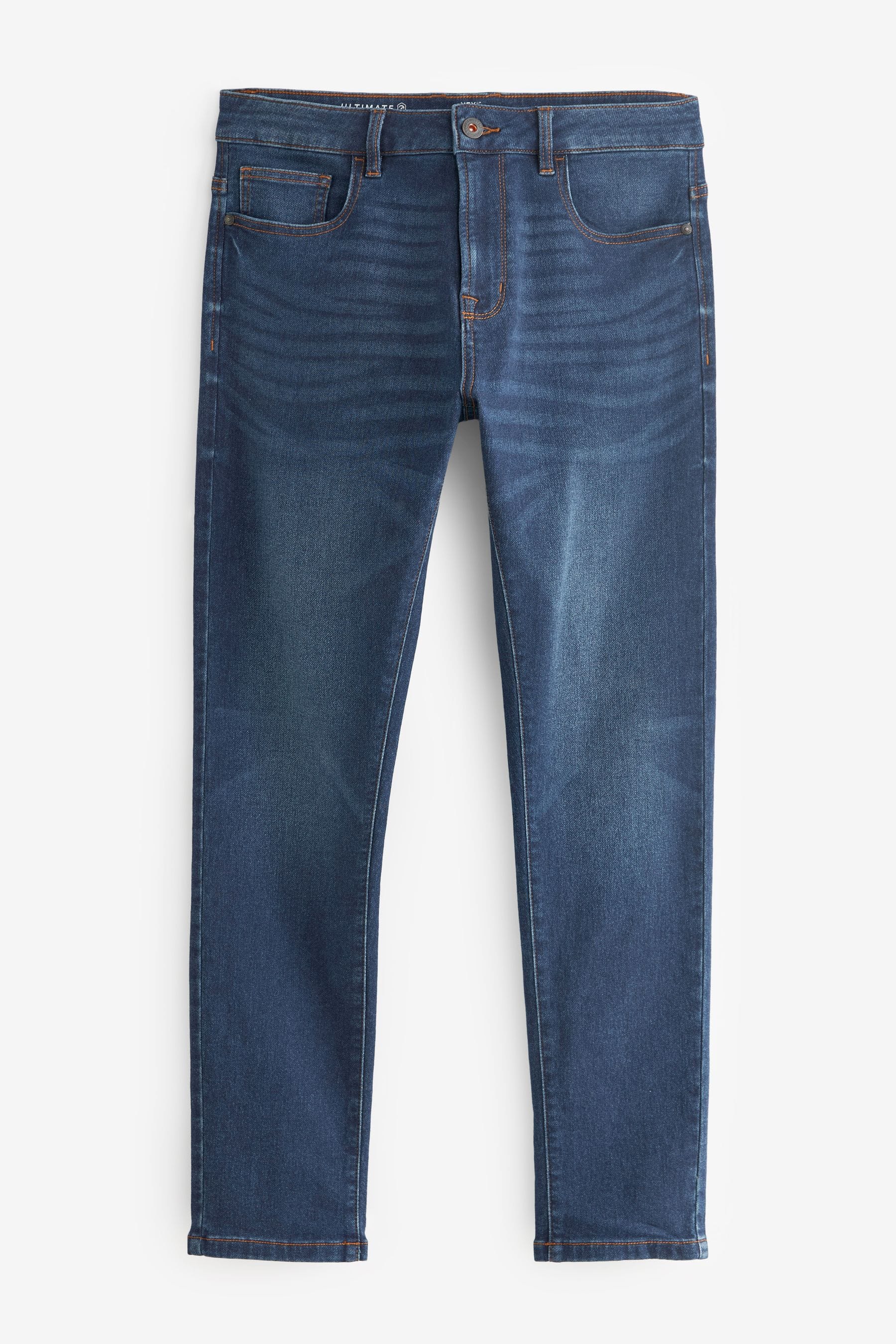 Buy Blue Skinny Fit Comfort Stretch Jeans from the Next UK online shop