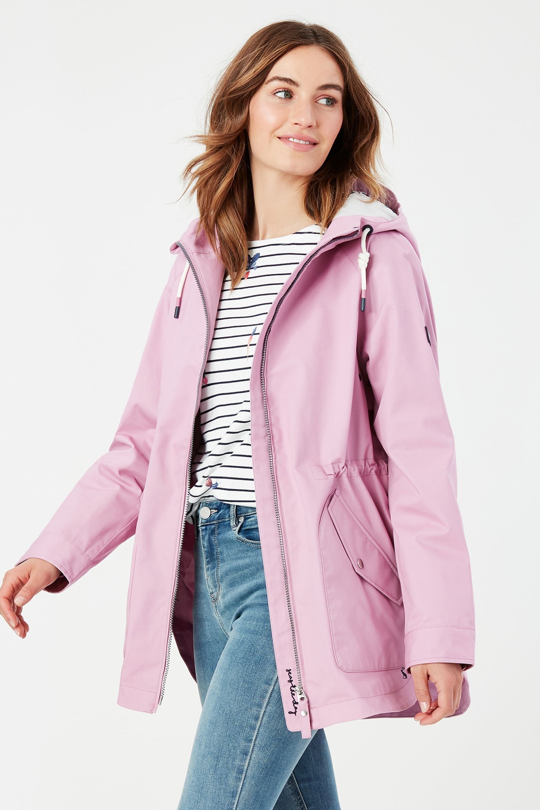 Coast print waterproof jacket shop