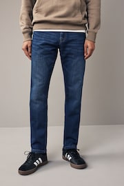 Blue Slim Fit Comfort Stretch Jeans - Image 1 of 11
