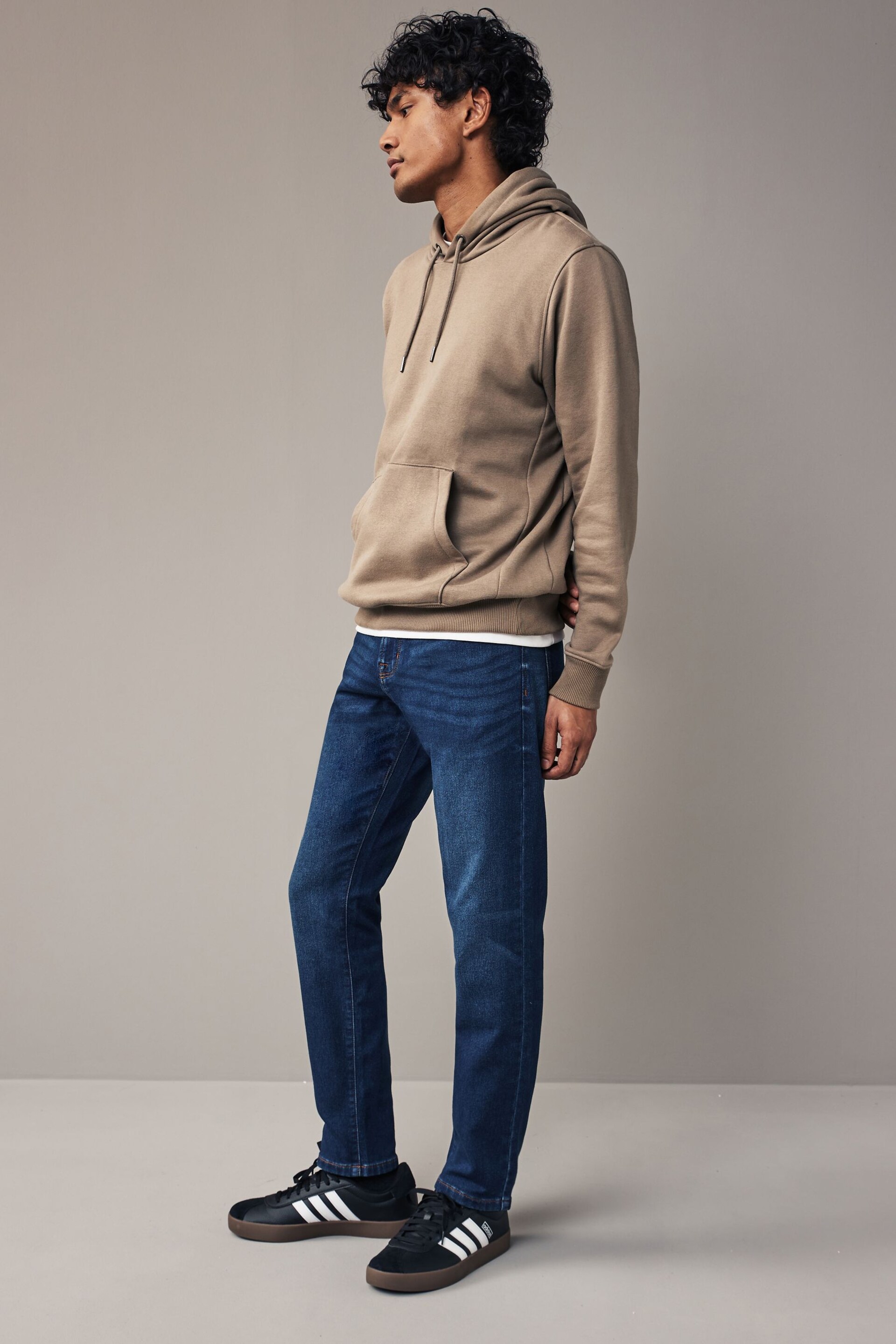 Blue Slim Fit Comfort Stretch Jeans - Image 3 of 11