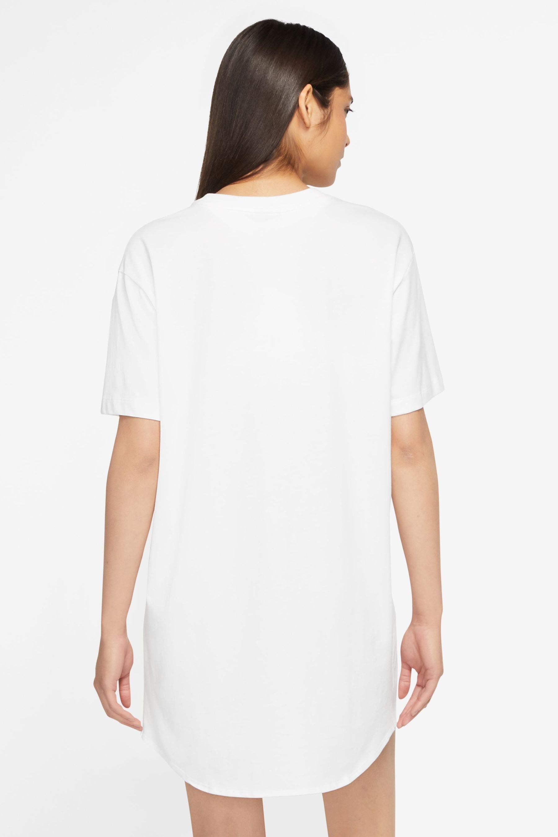 Buy Nike White Essential Short Sleeve Dress from Next Luxembourg