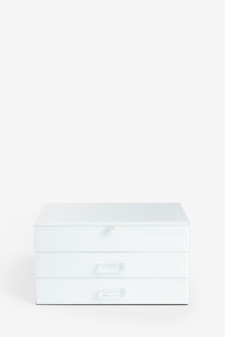 White Sloane Jewellery Box - Image 3 of 5
