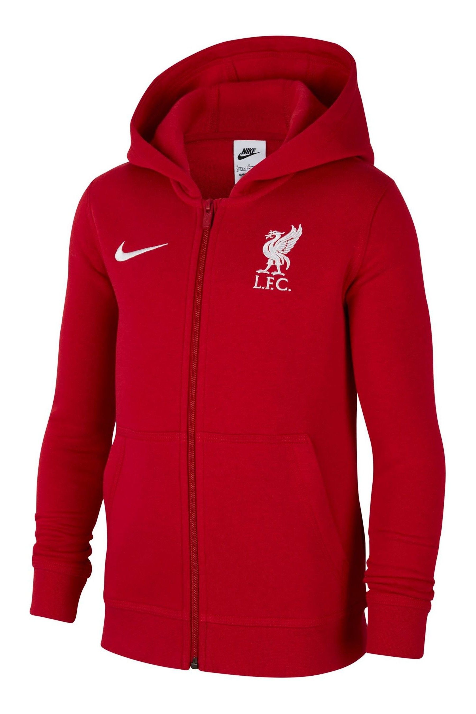 Liverpool fc zip up jacket on sale
