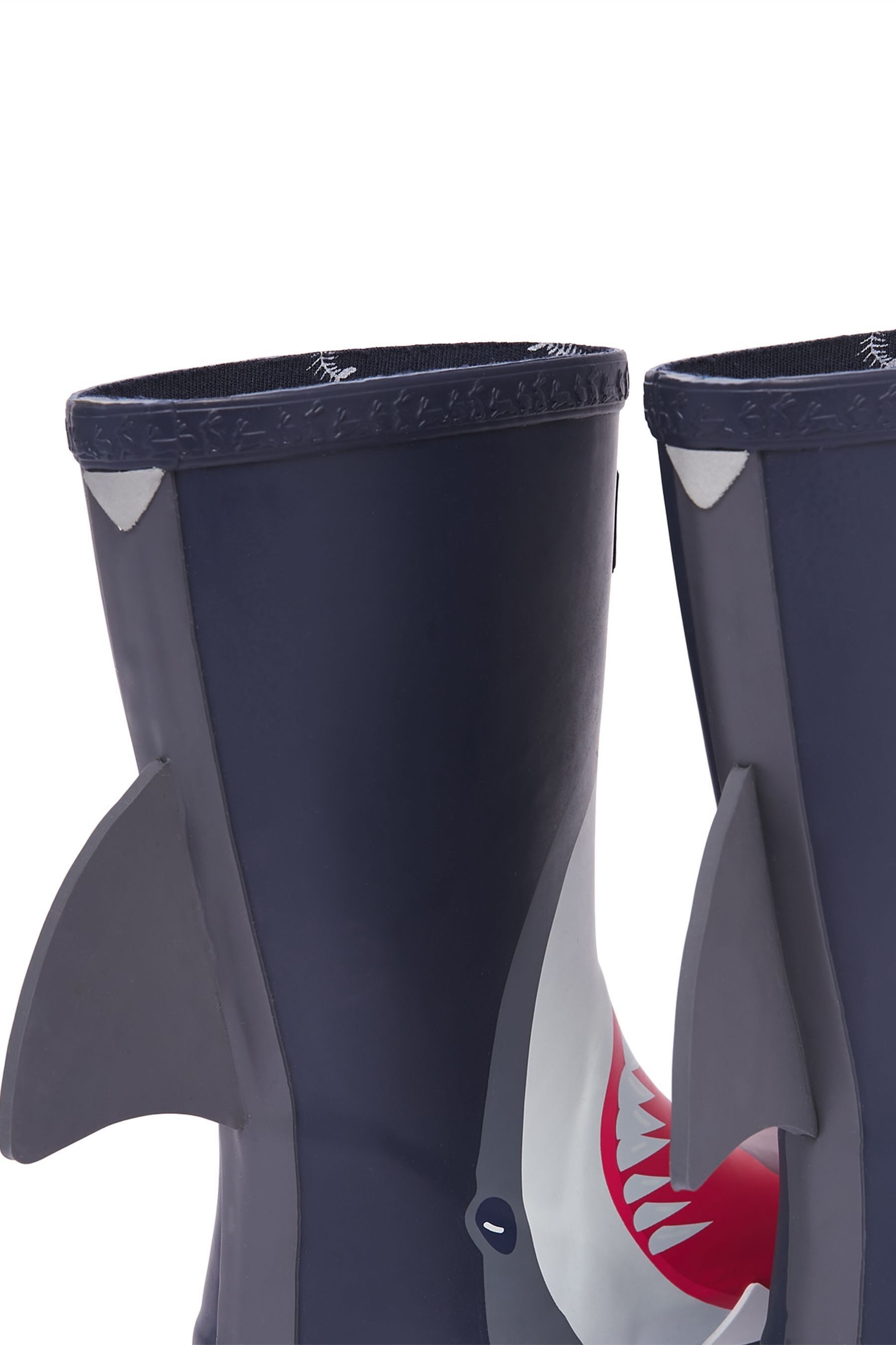Joules shark wellies on sale