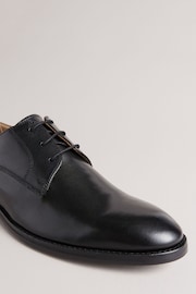 Ted Baker Black Kampten Formal Leather Derby Shoes - Image 3 of 4