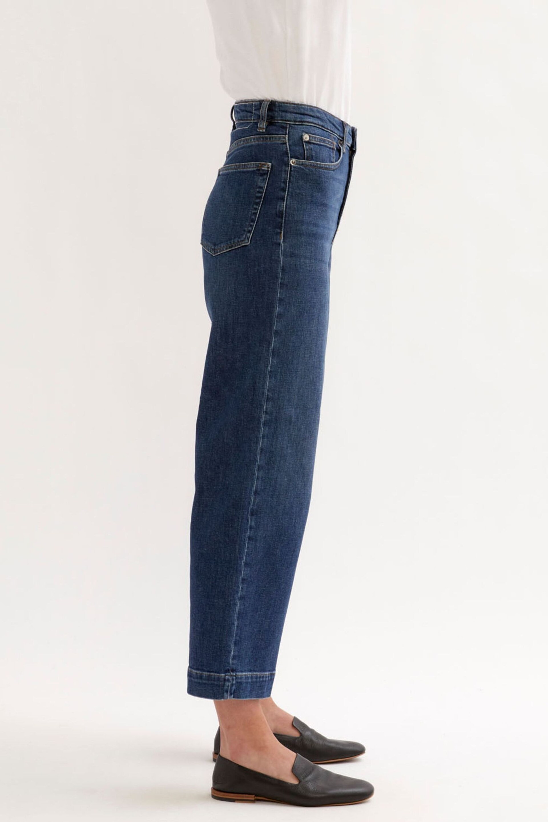 Jigsaw Tyne Wide Leg Jeans - Image 4 of 5