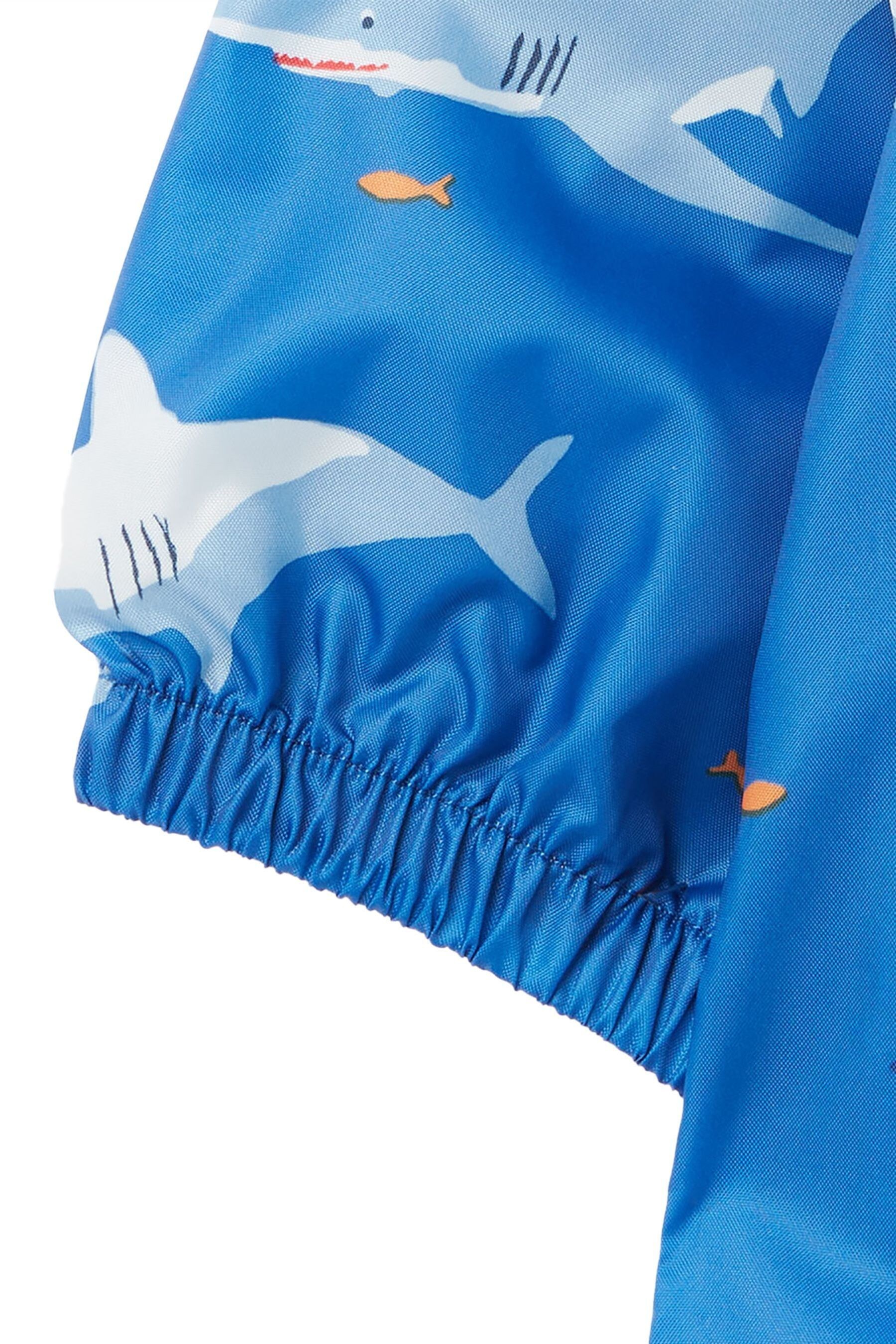 Buy Joules Blue Shark Print Puddlesuit from Next Luxembourg
