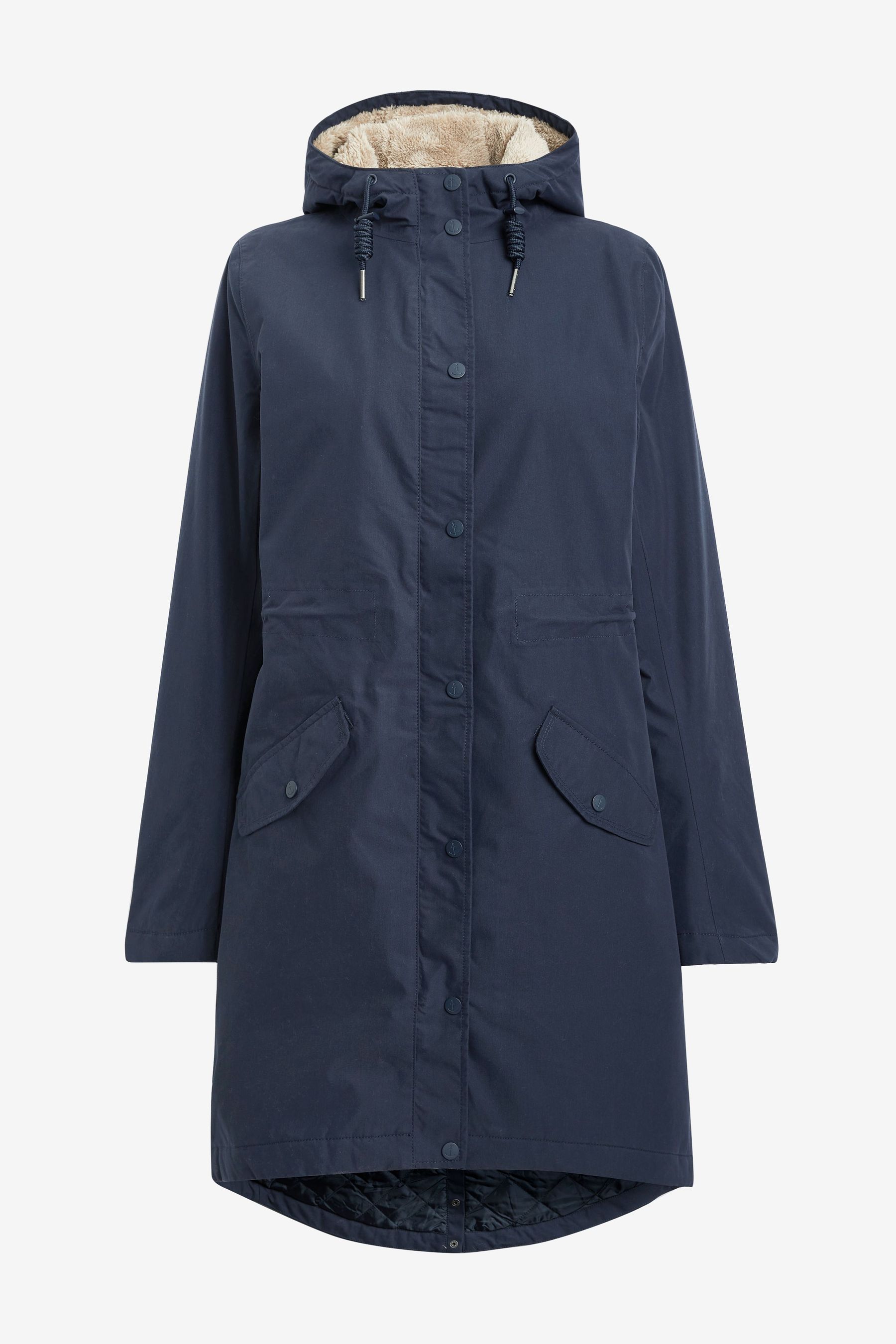 Buy Seasalt Cornwall Blue Plant Hunter 2 Coat from Next Belgium