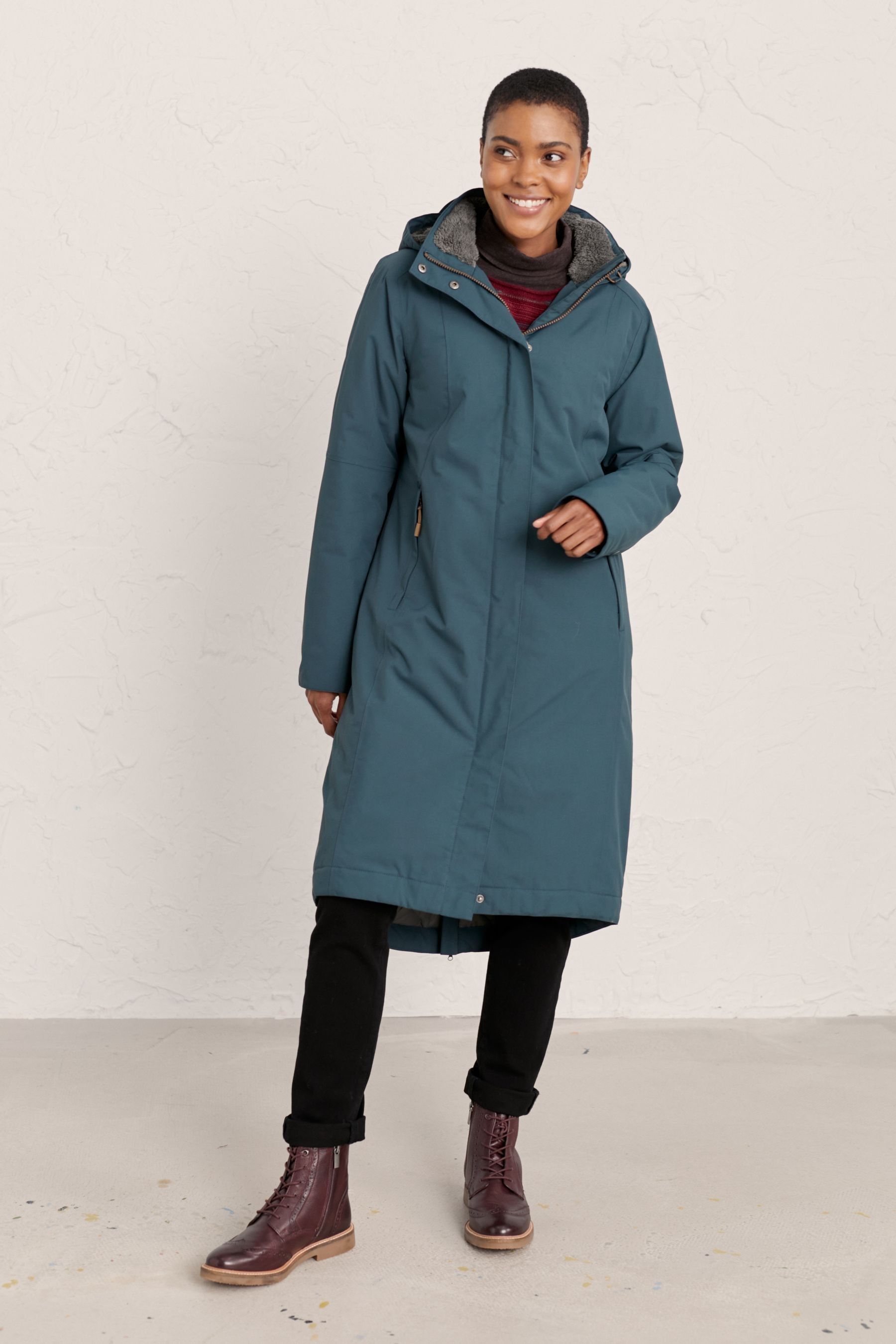 Tall waterproof coat store