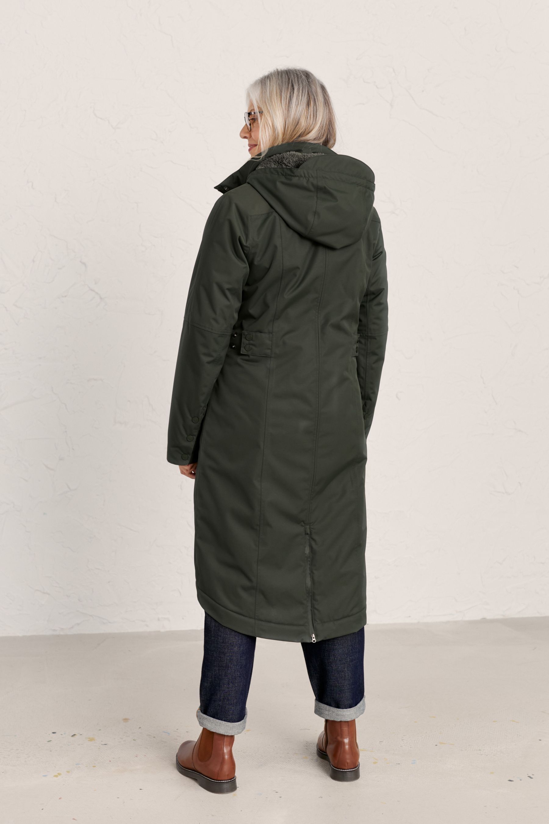 Seasalt janelle coat grey new arrivals