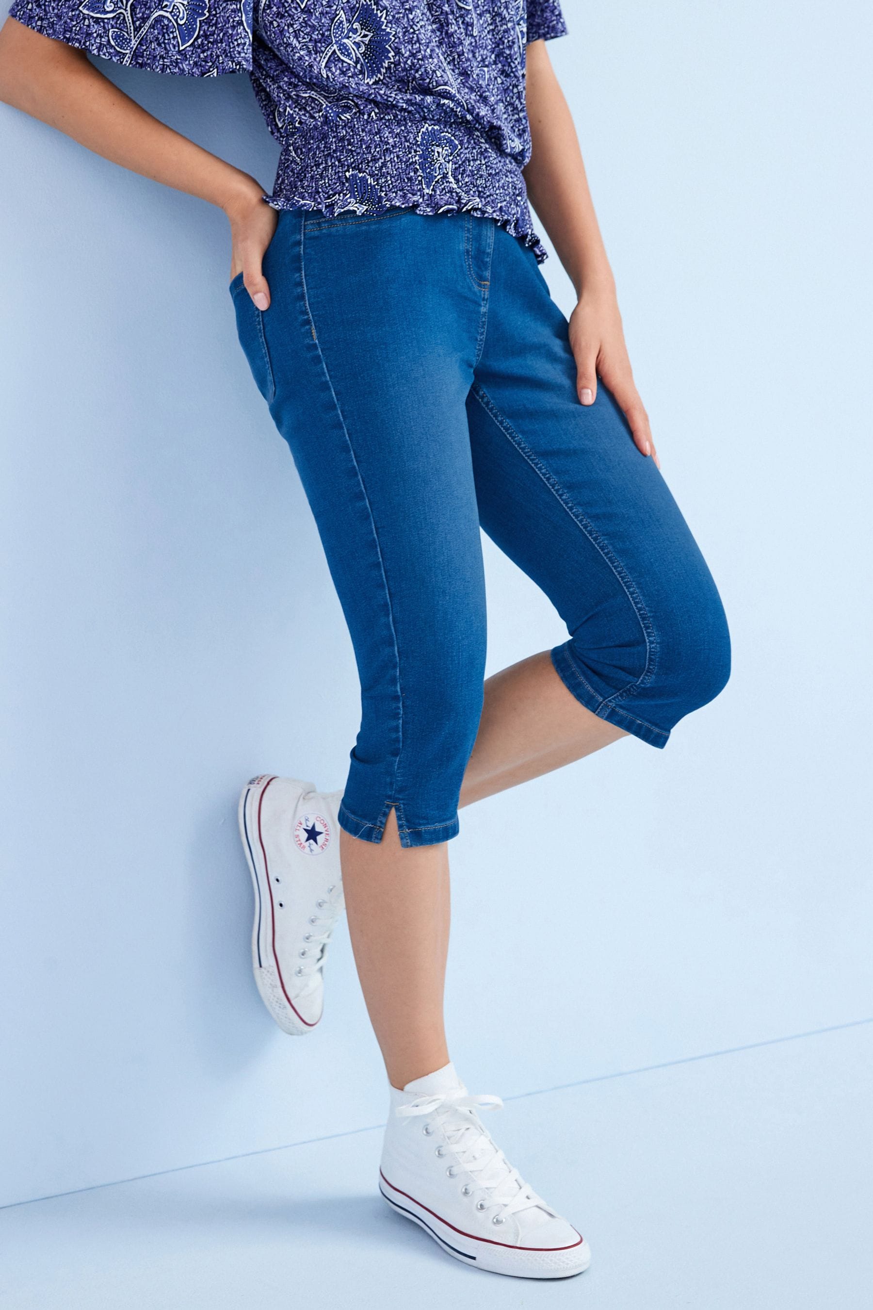 Next ladies cropped jeans clearance