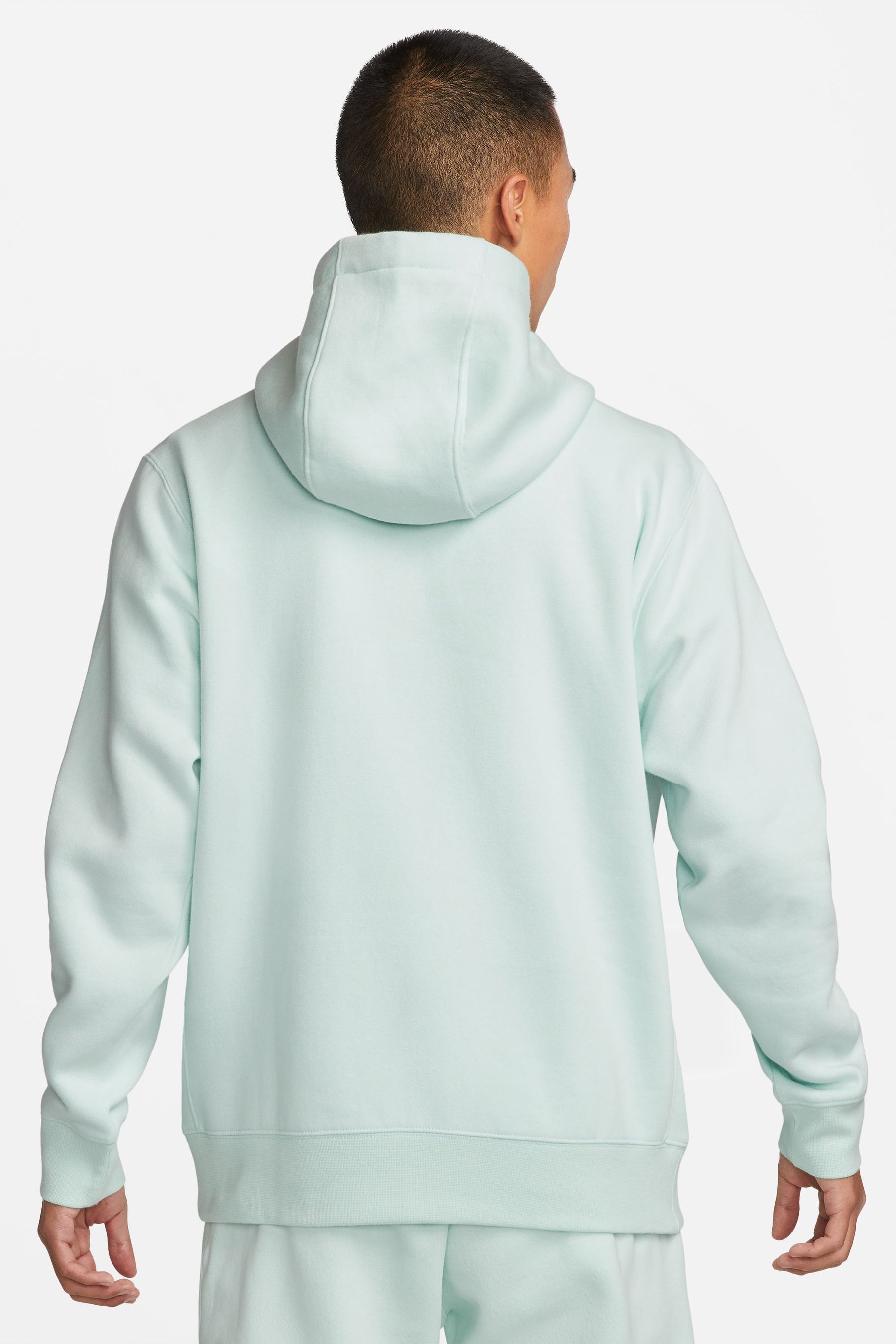 Buy Nike Mint Green Club Pullover Hoodie from Next Luxembourg