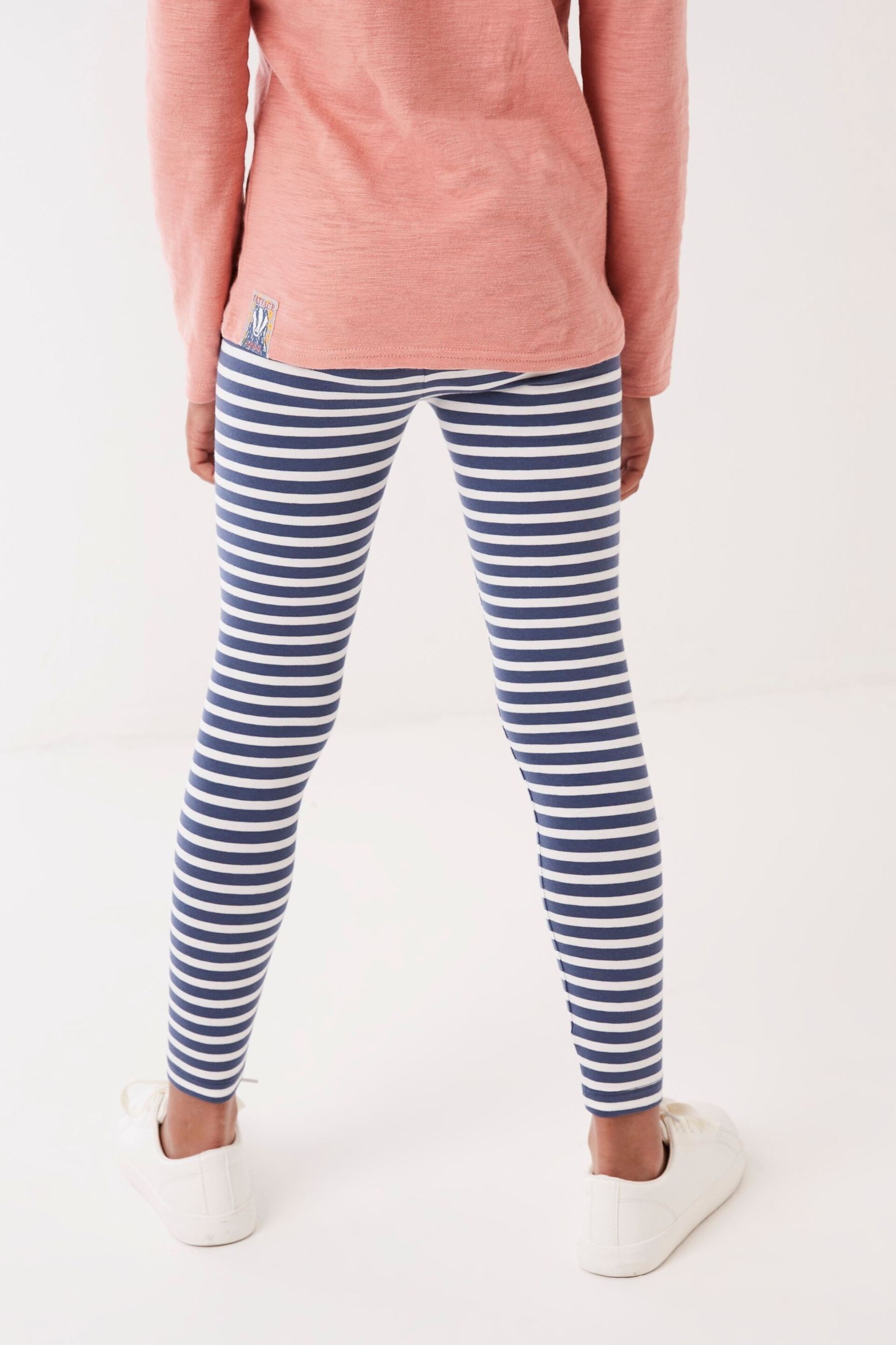 FatFace Red Star And Stripe Leggings - Image 3 of 6