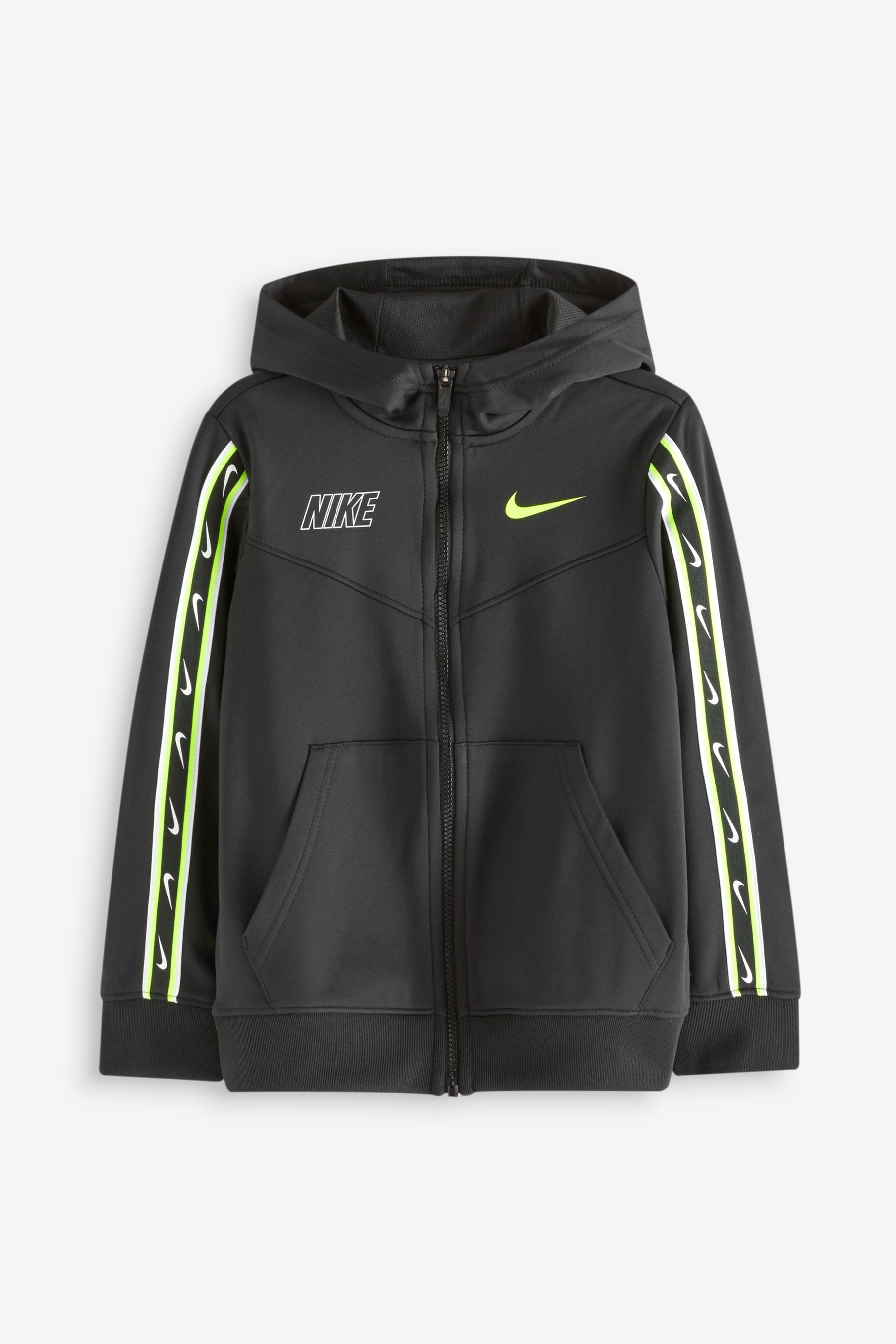 Black and lime green nike hoodie hot sale