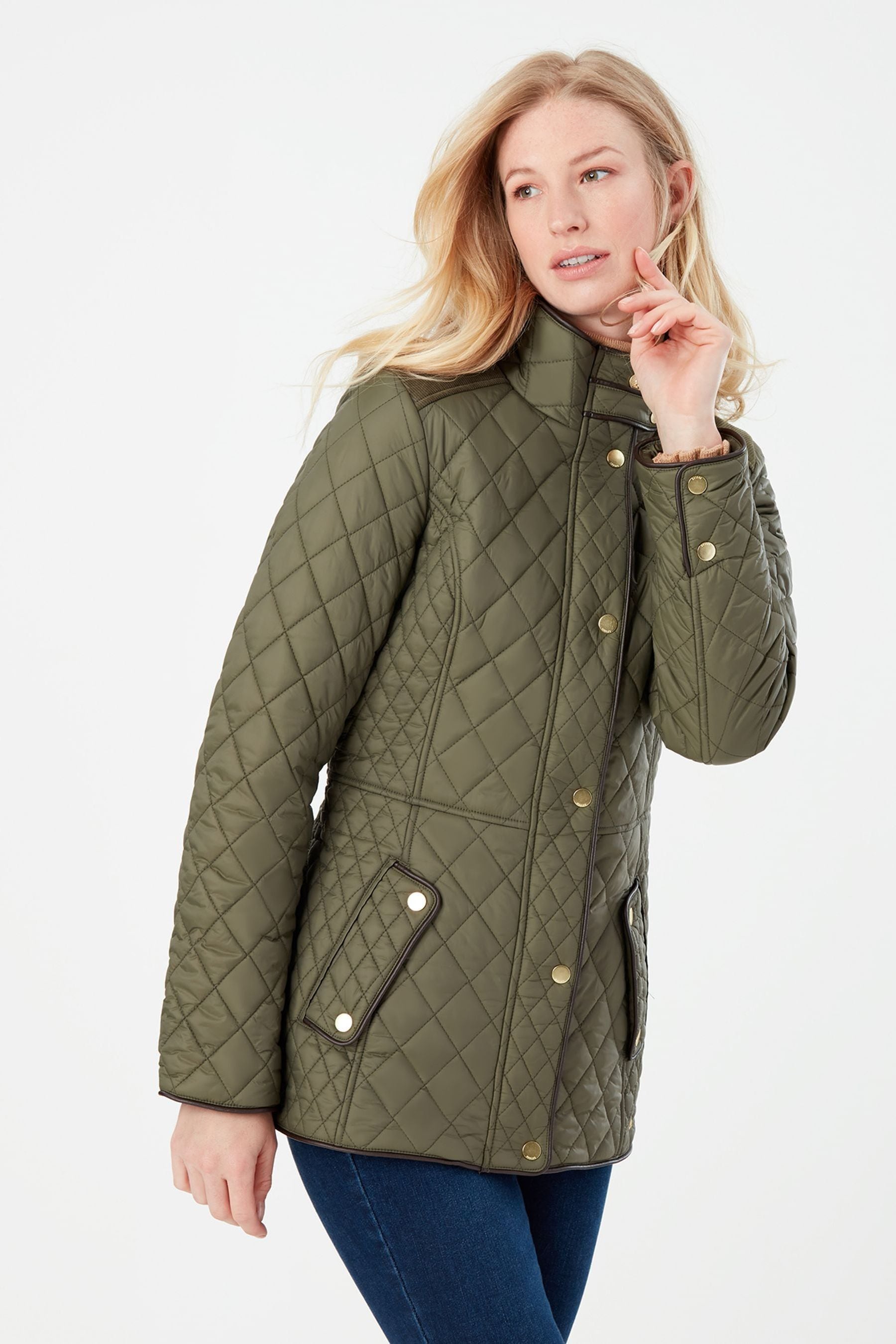 Buy Joules Newdale Quilted Jacket from Next Luxembourg