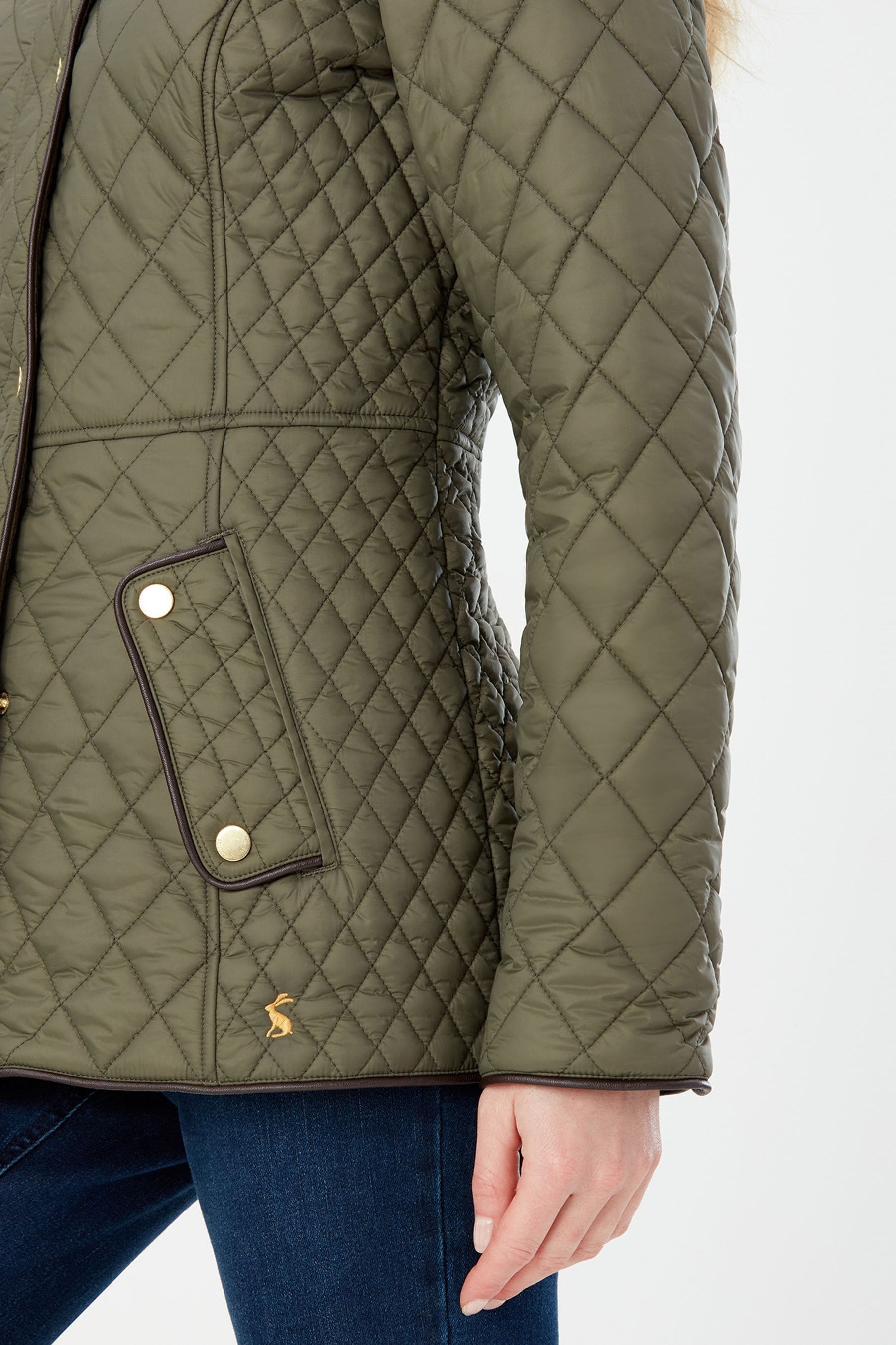 Joules newdale quilted jacket caramel new arrivals
