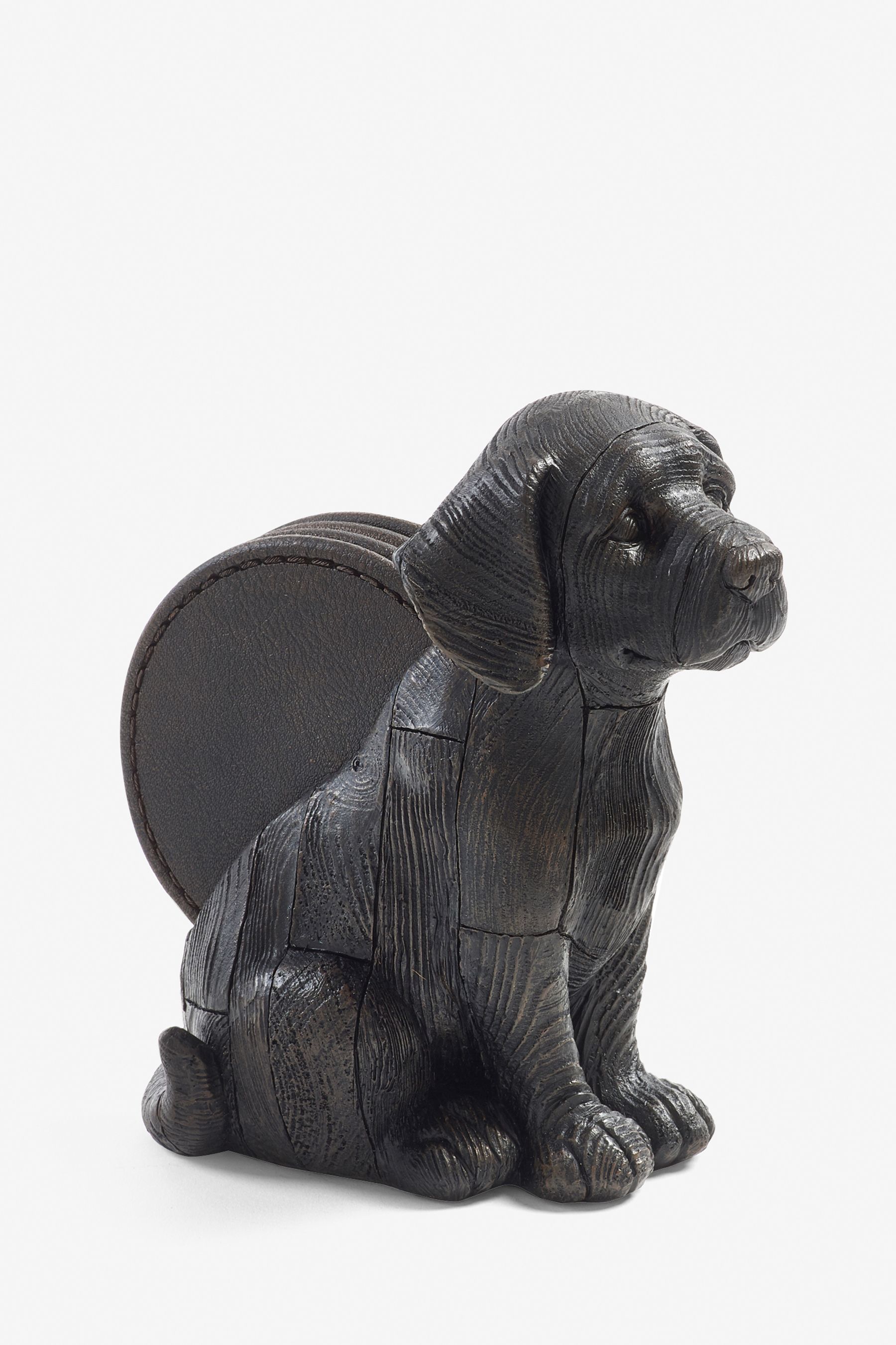 Buy Set of 4 Labrador Coasters In Holder from Next Luxembourg