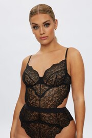 Ann Summers Black 3 Hold Me Tight Lace Bodysuit - Image 1 of 1