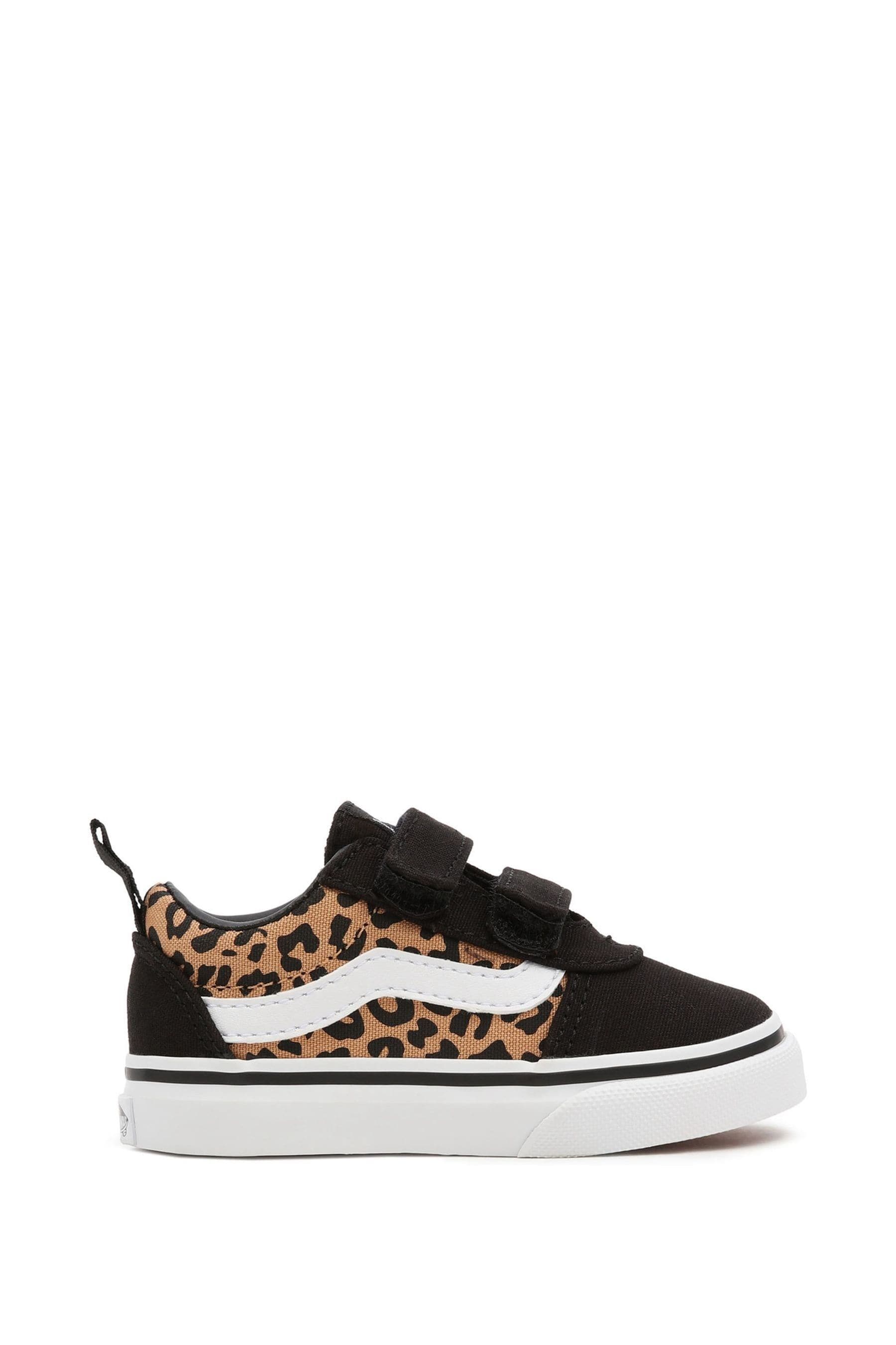 Buy Vans Younger Girls Leopard Print Ward Trainers from Next Luxembourg