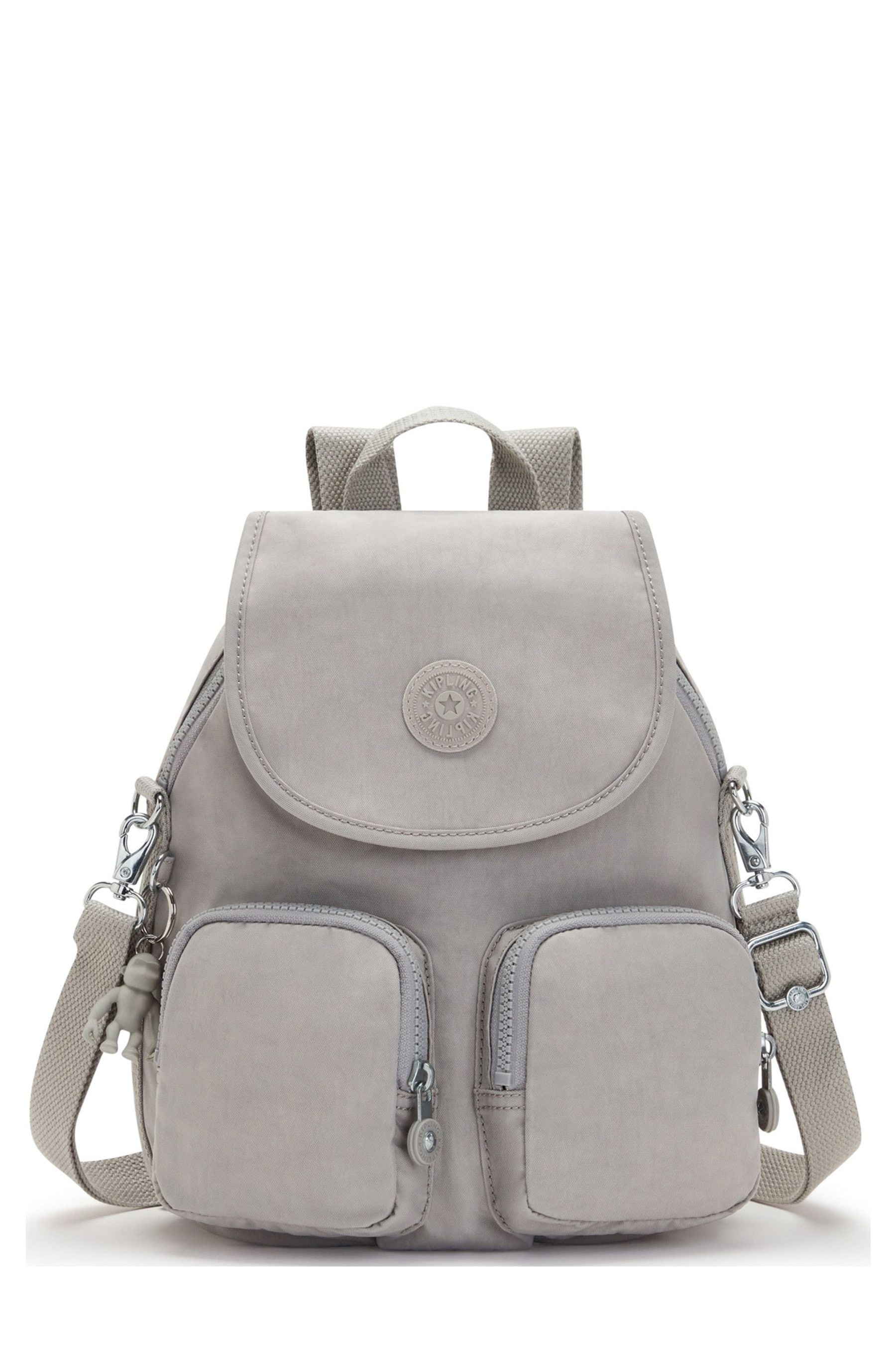 Buy Kipling Grey Firefly Up Backpack from the Next UK online shop