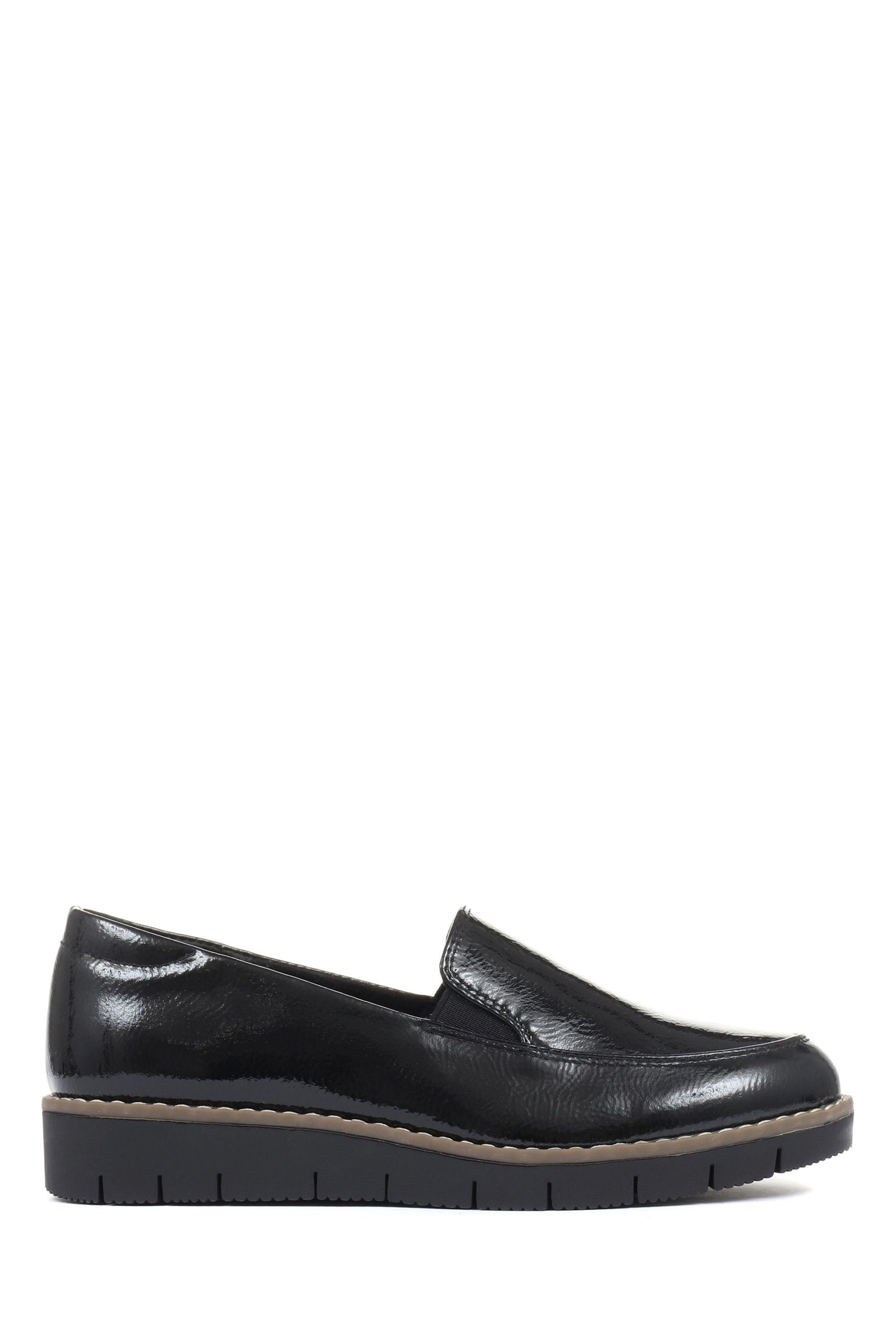 Buy Pavers Black Ladies Slip On Shoes from Next Saudi Arabia