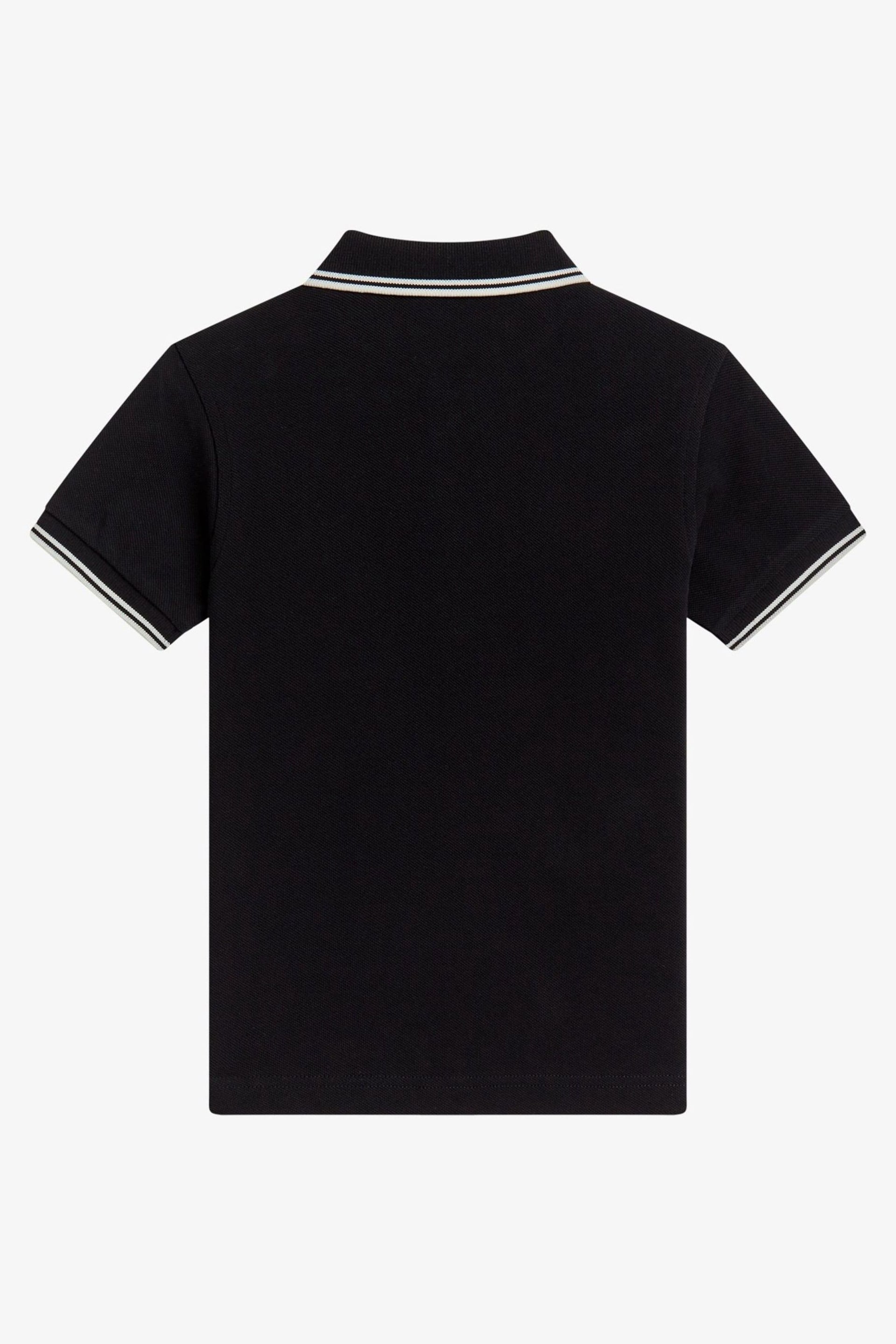 Fred Perry Kids Twin Tipped Polo Shirt - Image 4 of 4