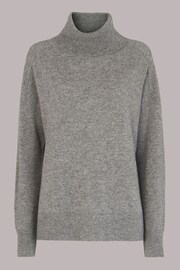 Whistles Cashmere Roll Neck Jumper - Image 5 of 5