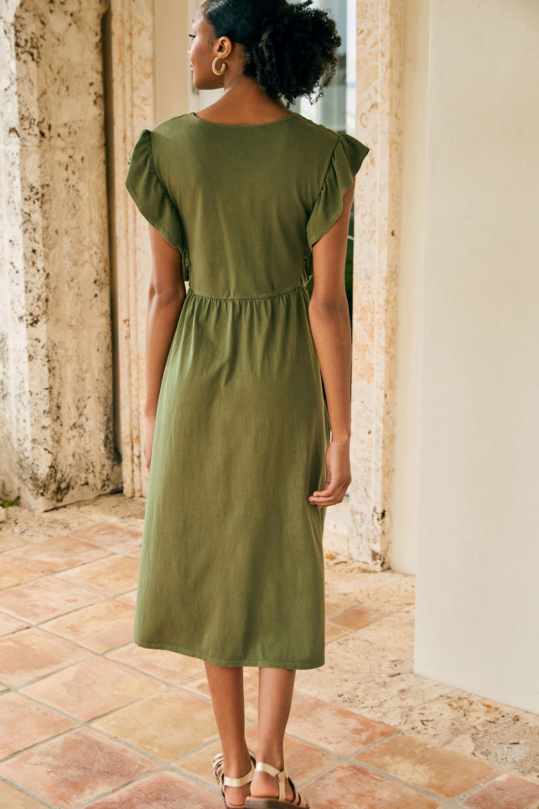 Next frill dress cheap