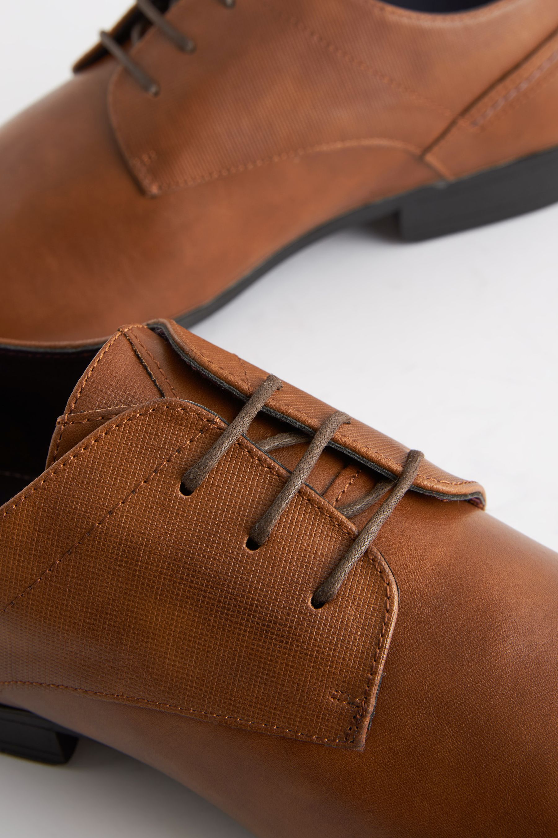 Buy Tan Brown Derby Lace Up Shoes from the Next UK online shop