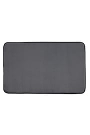 Catherine Lansfield Grey Anti-Bacterial Memory Foam Bath Mat - Image 5 of 6