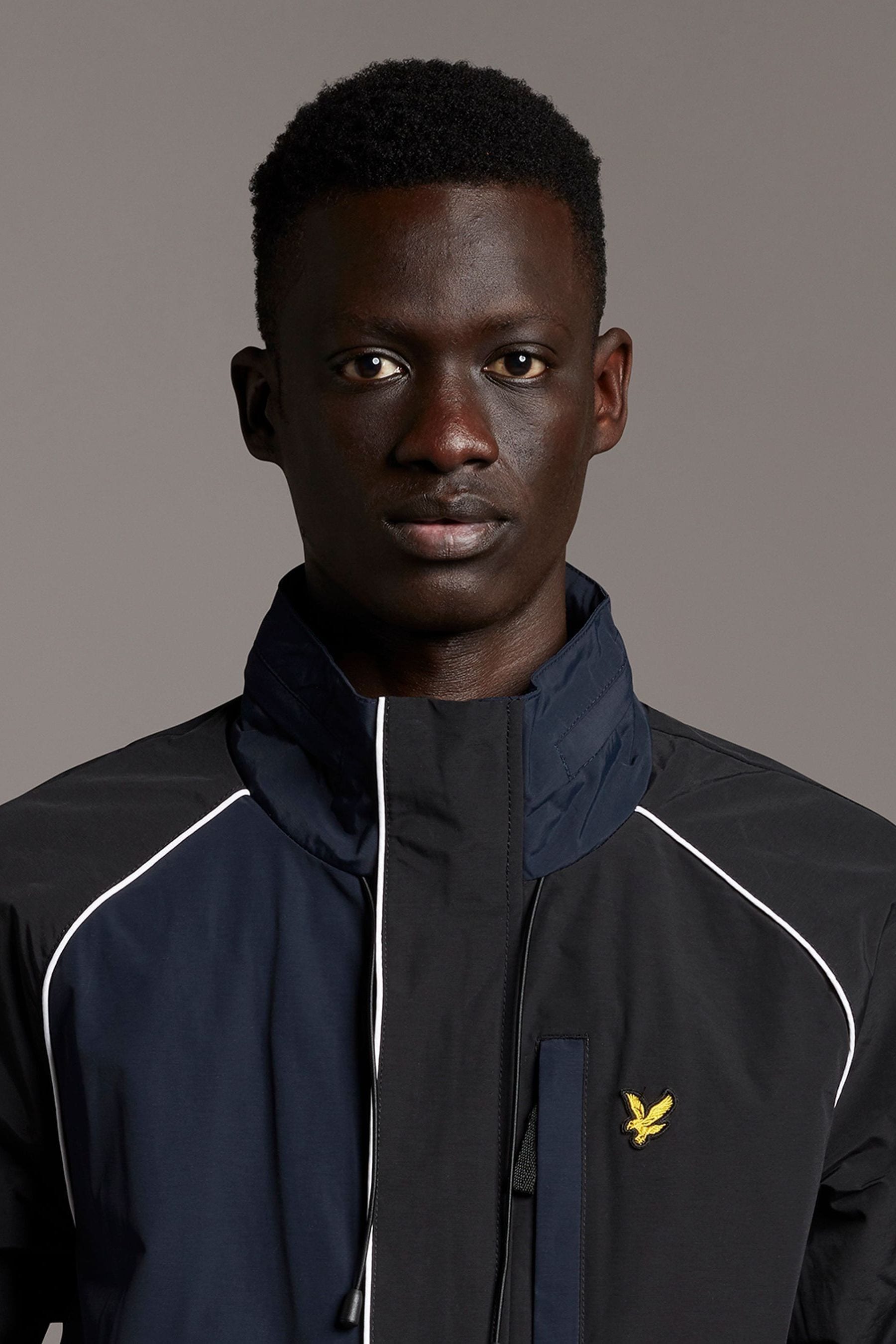 Buy Lyle Scott Blue Jacket from Next Luxembourg