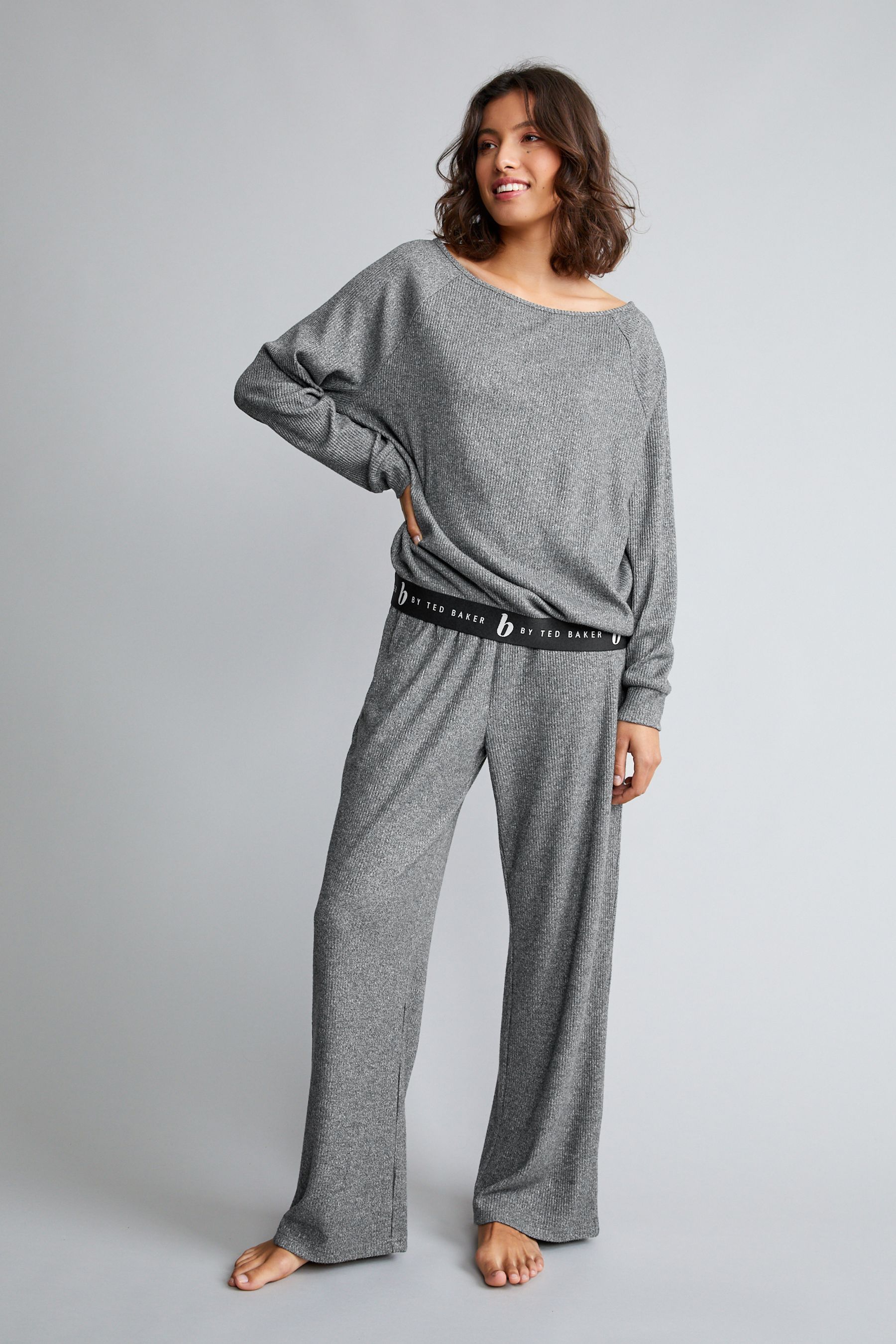 B by Ted Baker Rib Loungewear Trousers