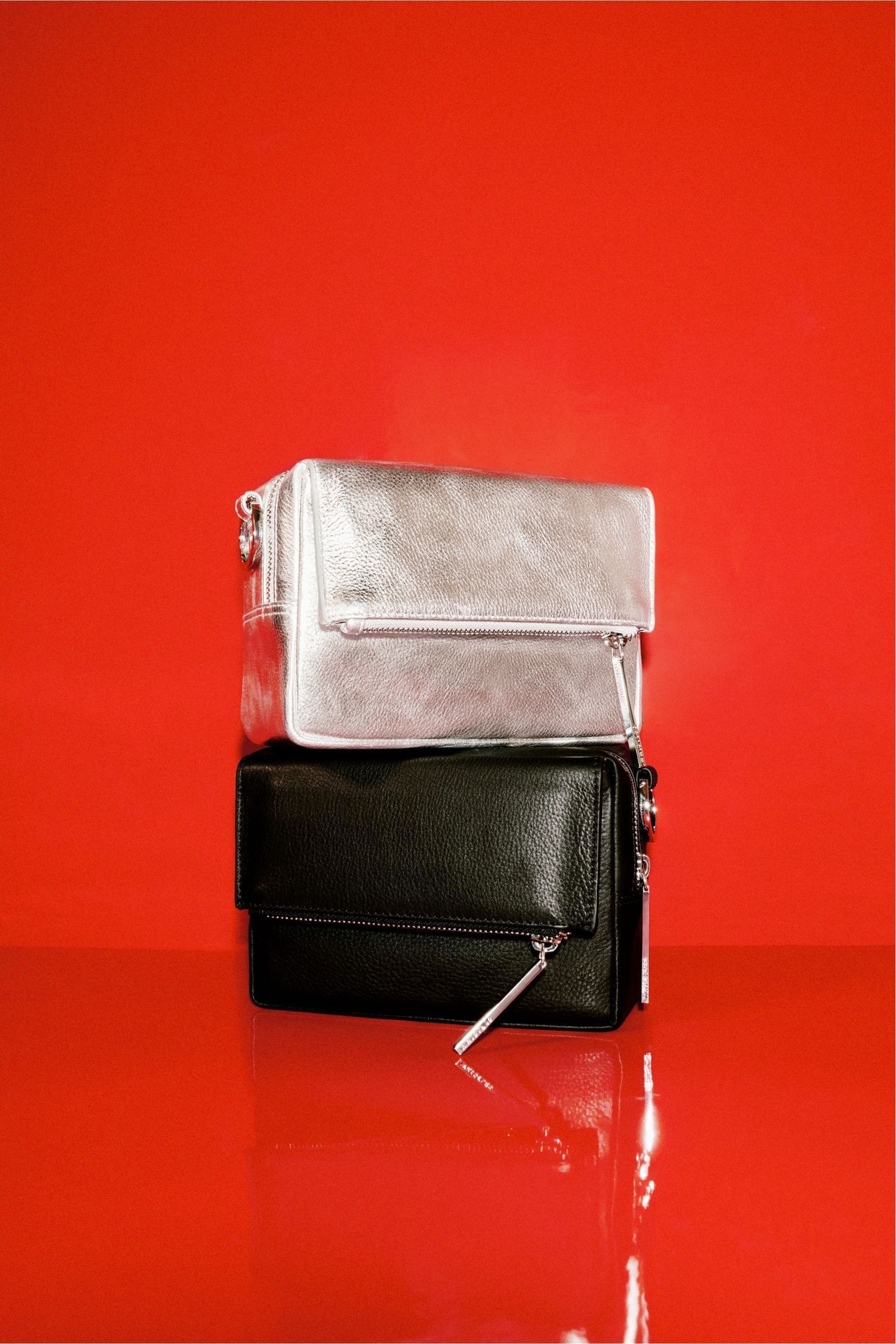 Whistles Bibi Crossbody Handbag Black