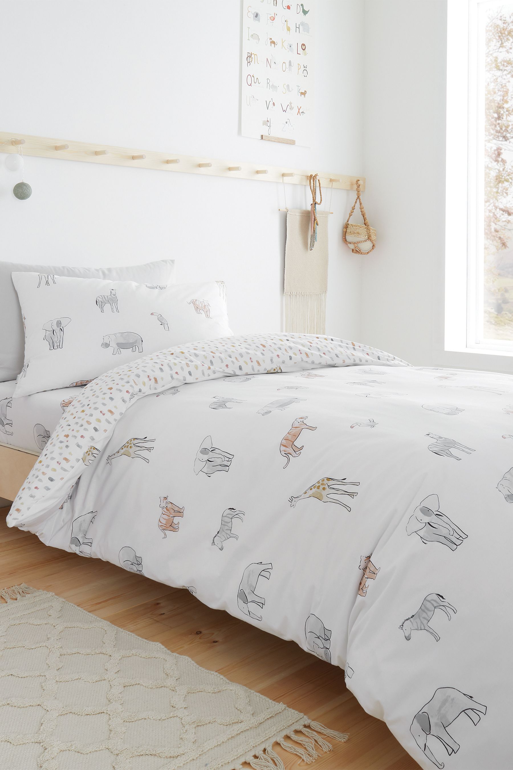 Animal cot bed duvet cover new arrivals