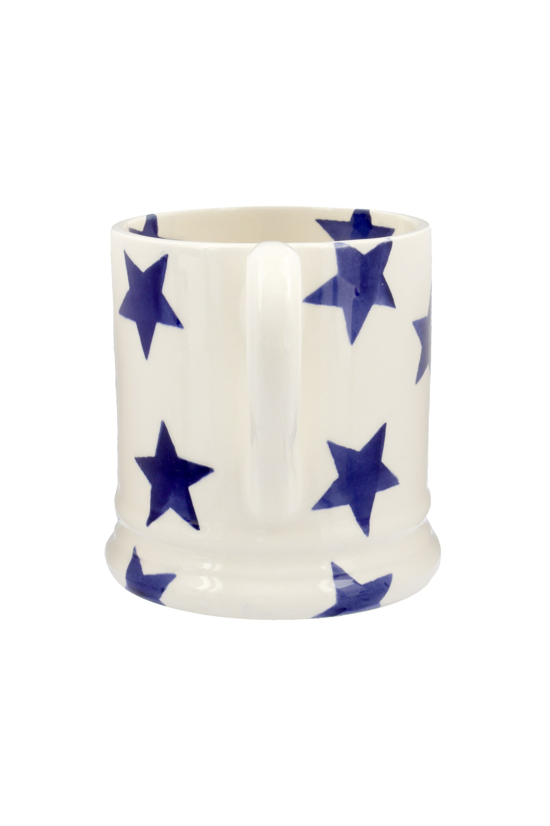 Emma Bridgewater Cream Blue Star Mug - Image 3 of 4