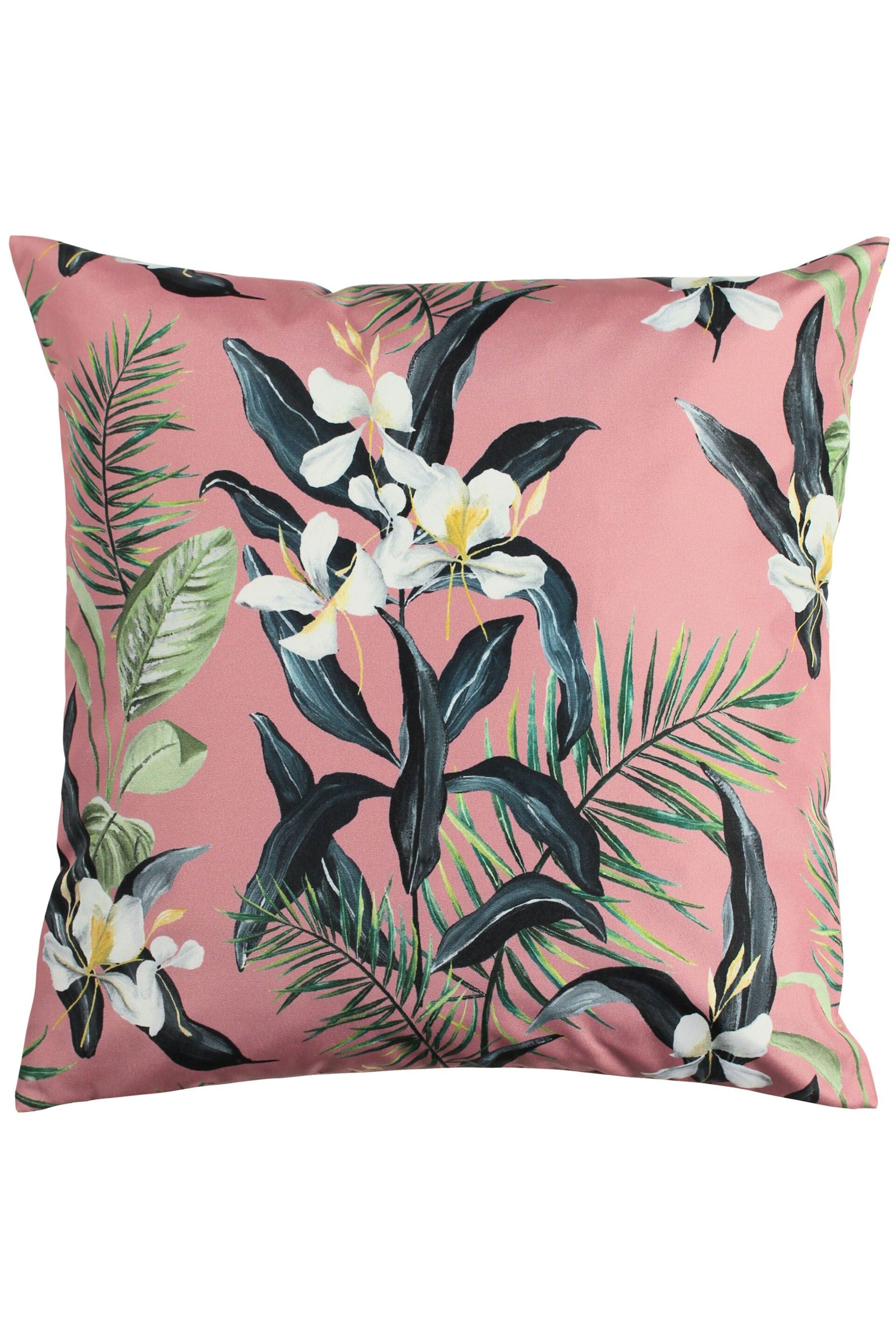 furn. Pink Honolulu Outdoor Polyester Filled Cushion - Image 2 of 4