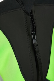 Black and Green Short Sleeve Wetsuit (1-16yrs) - Image 6 of 7