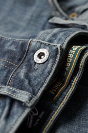 Superdry Light Blue Organic Cotton Jeans - Image 8 of 9