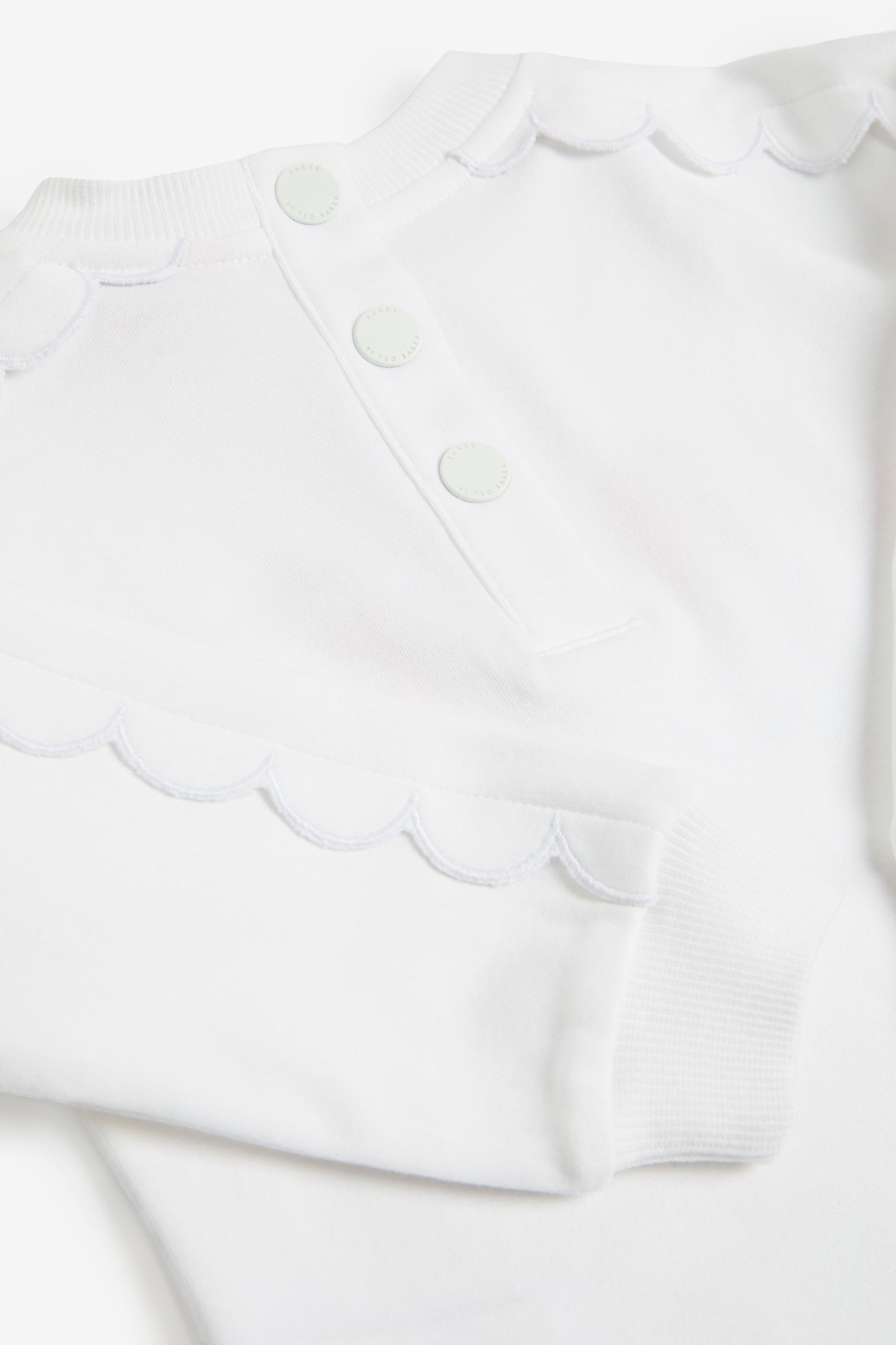 Buy Baker by Ted Baker White Sweatshirt and Shorts Set from Next Luxembourg
