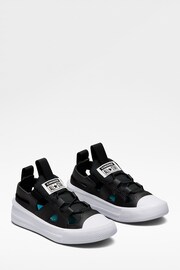 Converse Black/White All Star Ultra Junior Sandals - Image 3 of 6