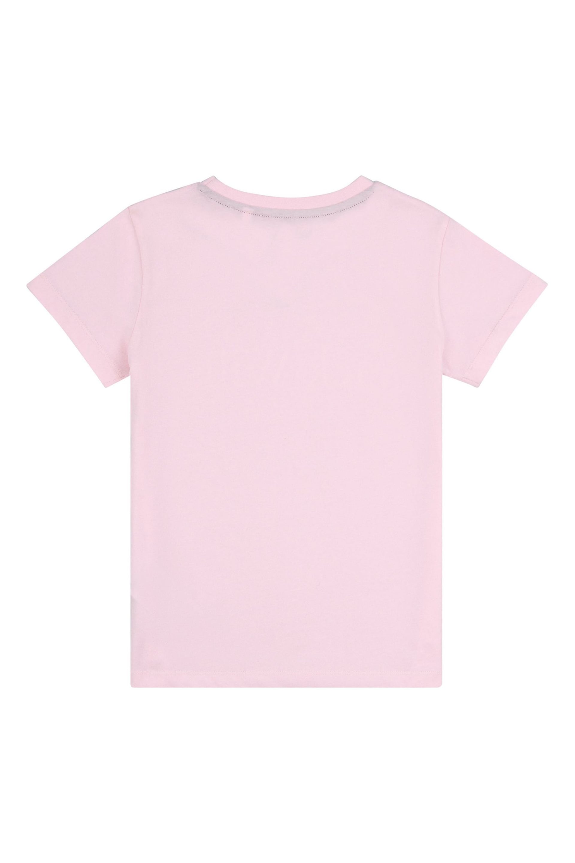 Jack Wills Pink Script T-Shirt - Image 5 of 6
