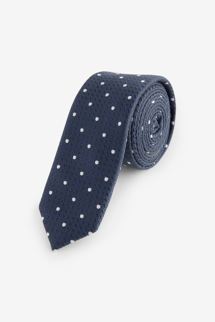 Navy Blue/White Tie (1-16yrs) - Image 2 of 4