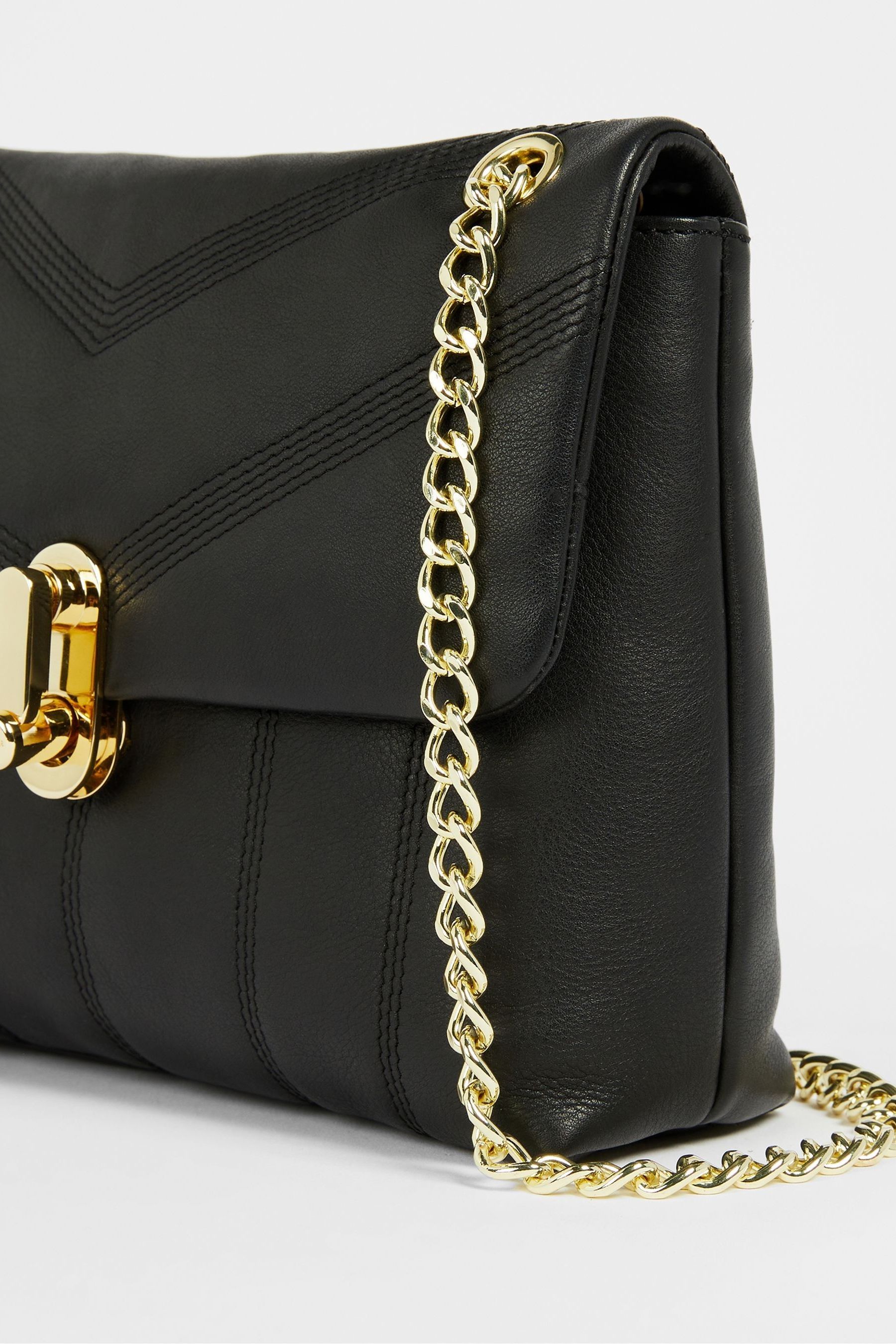 Buy Ted Baker Ayalina Leather Puffer Quilt Detail Mini Xbody Bag from Next Luxembourg