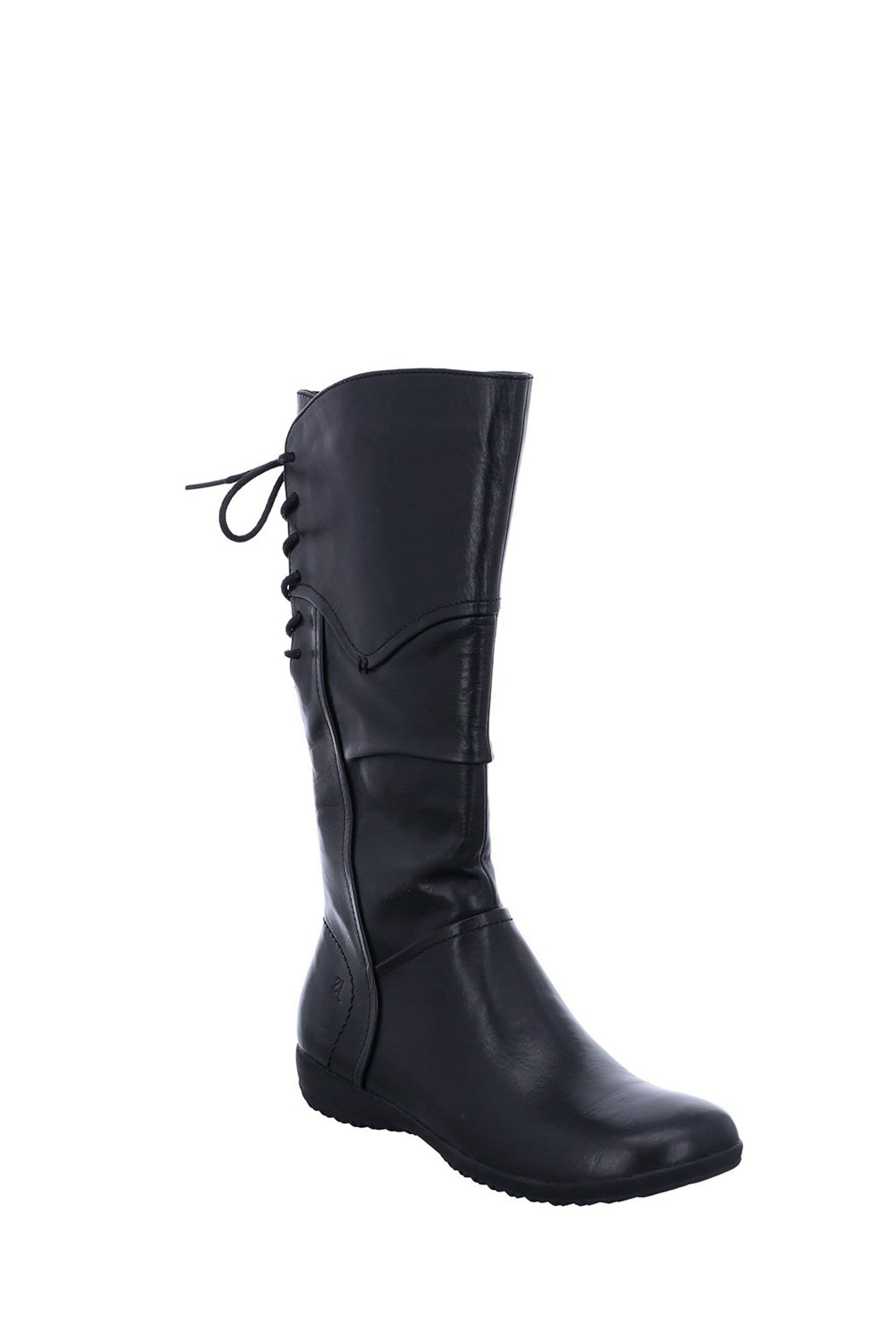 Buy Josef Seibel Black Naly 40 Long Boots from the Next UK online shop