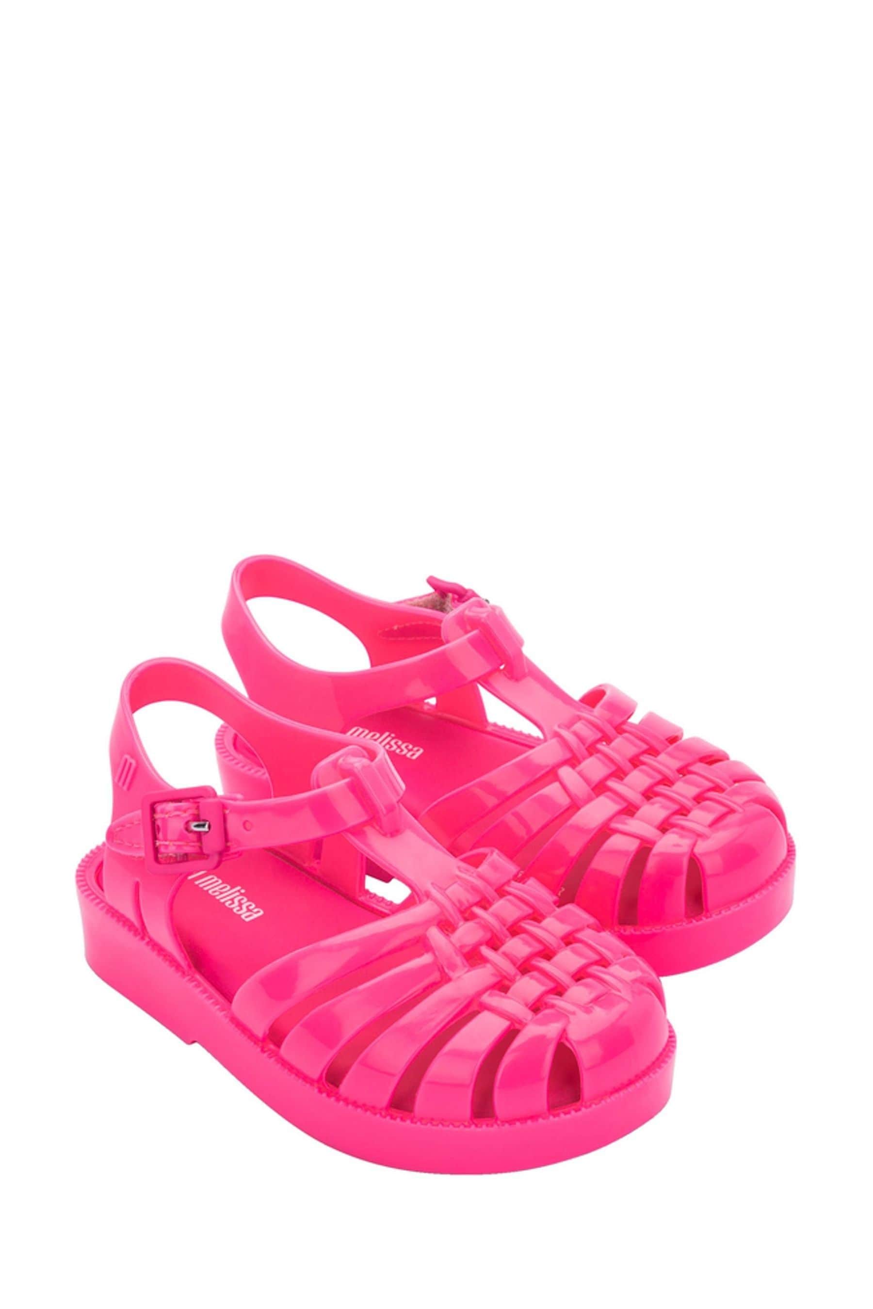 Buy Mini Melissa Pink Baby Possession Sandals from Next Luxembourg