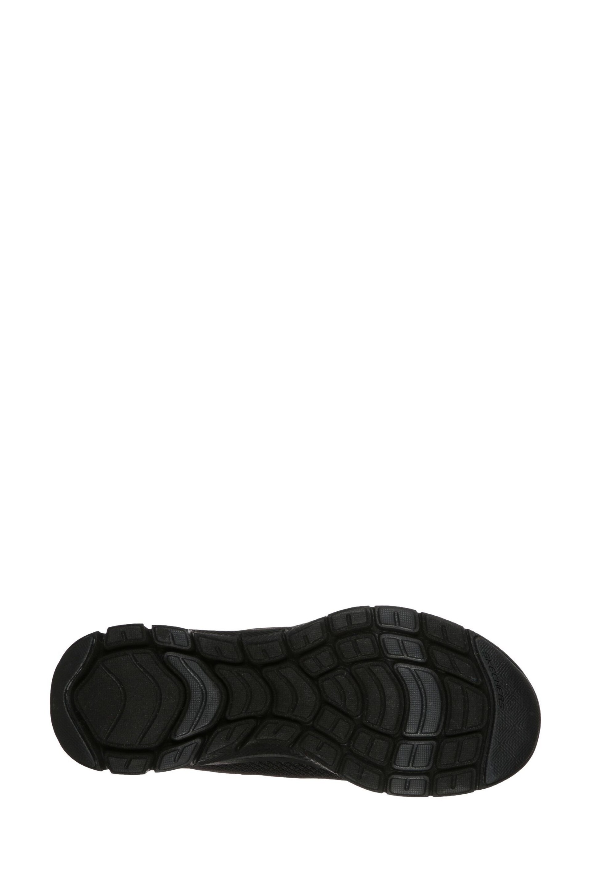 Skechers Black Flex Appeal 4.0 Brilliant View Womens Trainers - Image 6 of 8